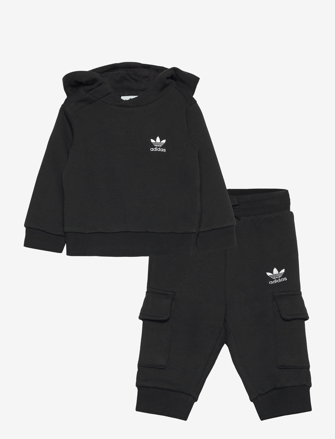 adidas Originals - HOODIE SET - black - 0