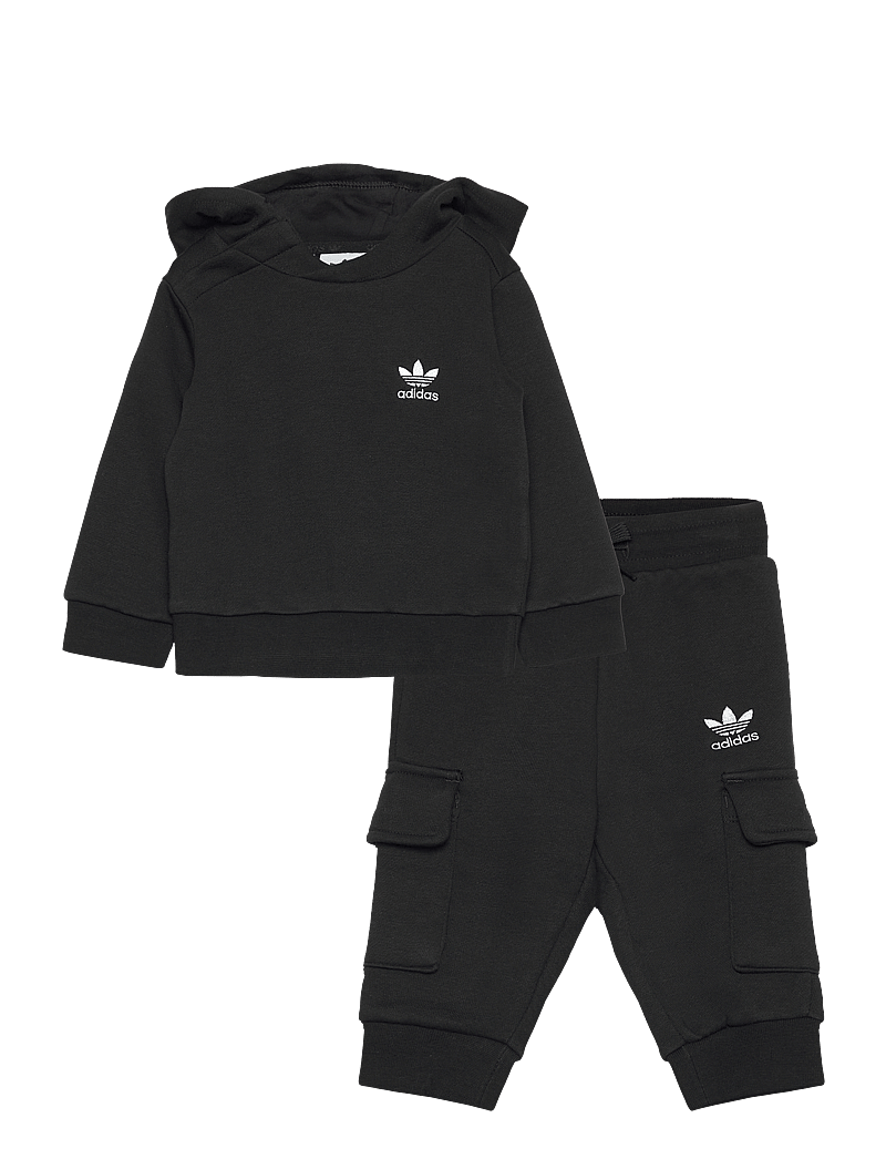 adidas Originals - HOODIE SET - treniņtērpi un divdaļīgi komplekti - black - 0