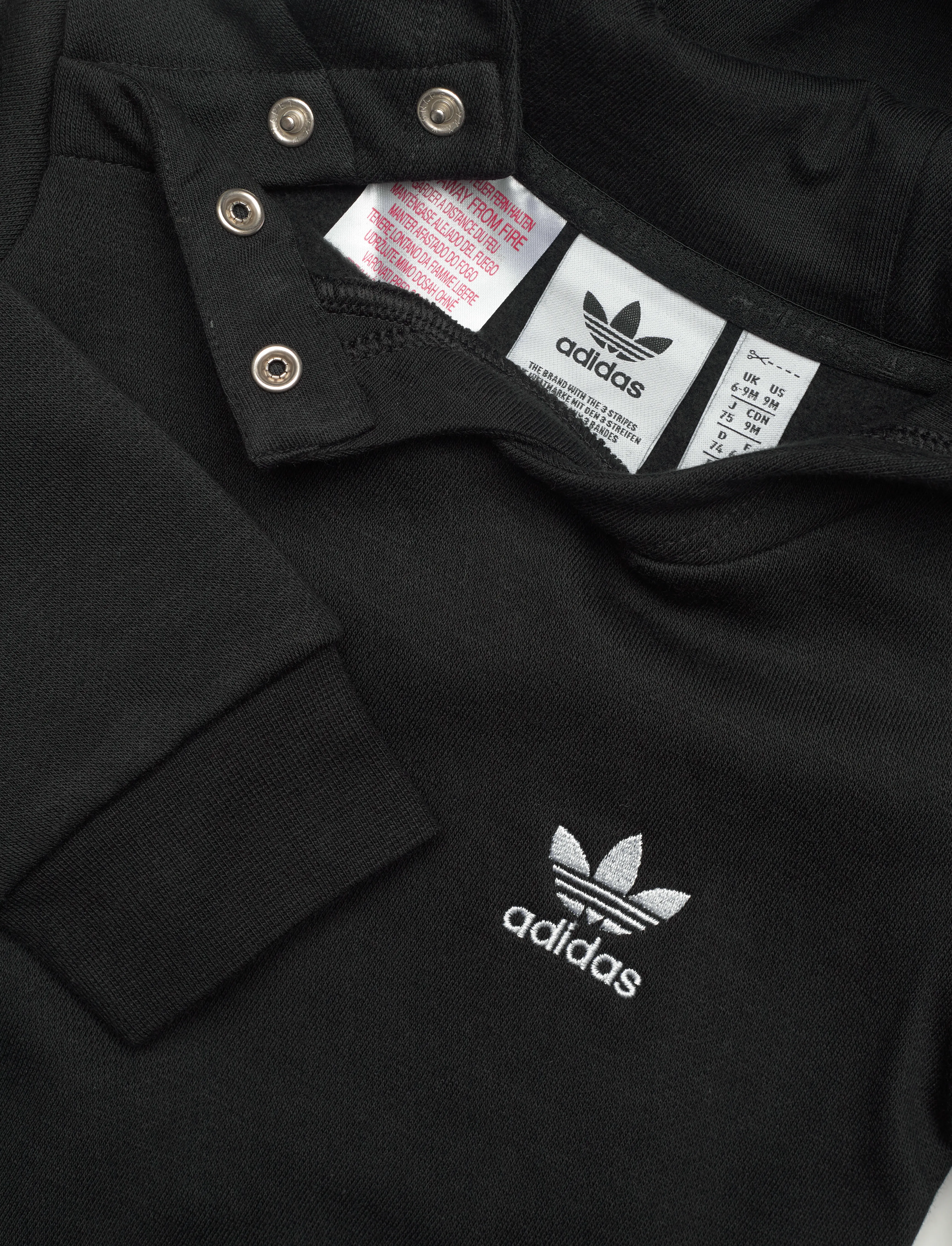 adidas Originals - HOODIE SET - black - 4