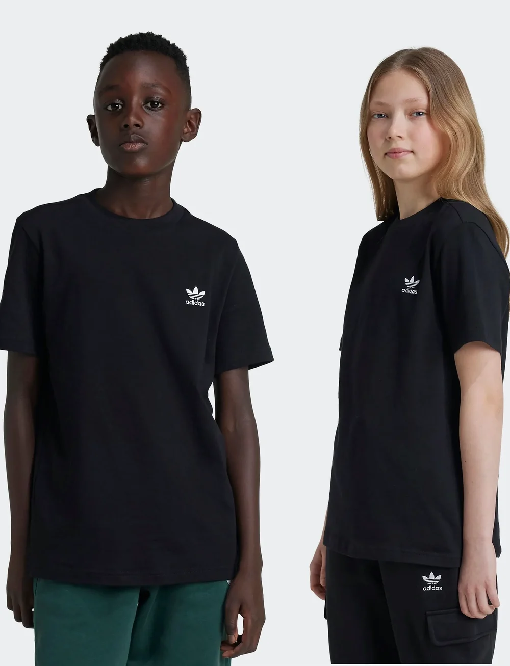 adidas Originals - TEE - tops & t-shirts - black - 3
