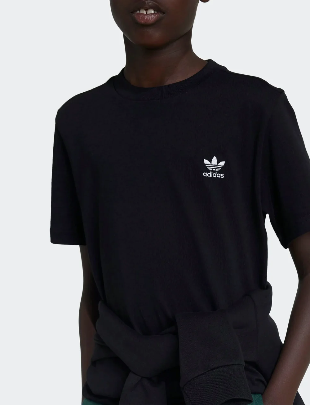 adidas Originals - TEE - tops & t-shirts - black - 4