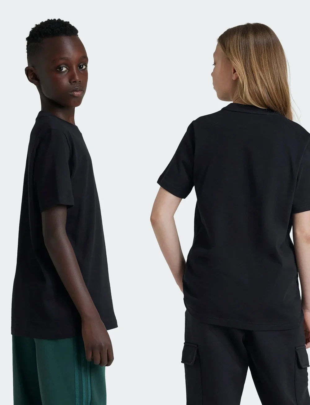 adidas Originals - TEE - tops & t-shirts - black - 5