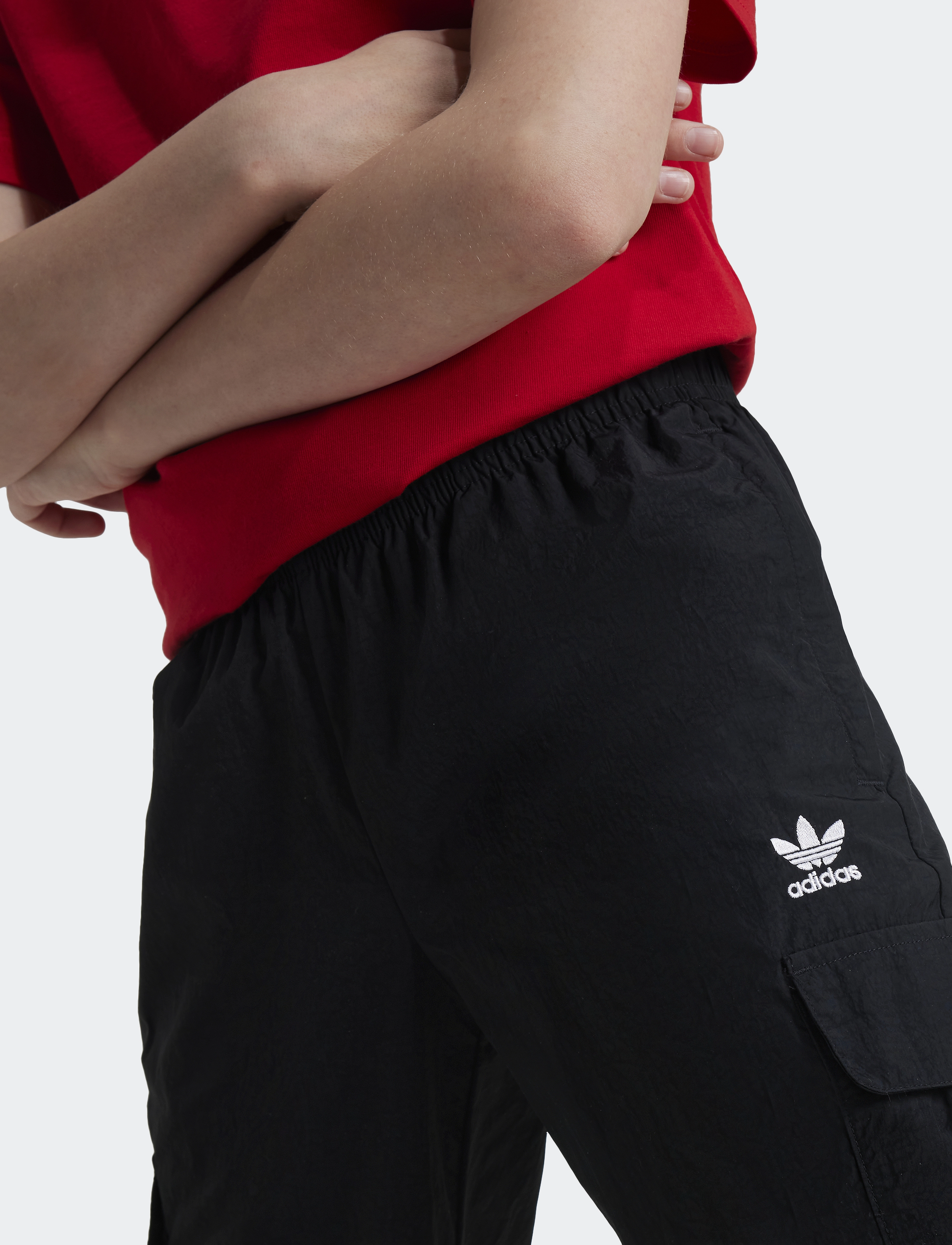 adidas Originals - CARGO PANTS - black - 5