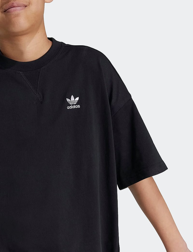 adidas Originals - TEE - kortærmede t-shirts - black - 4