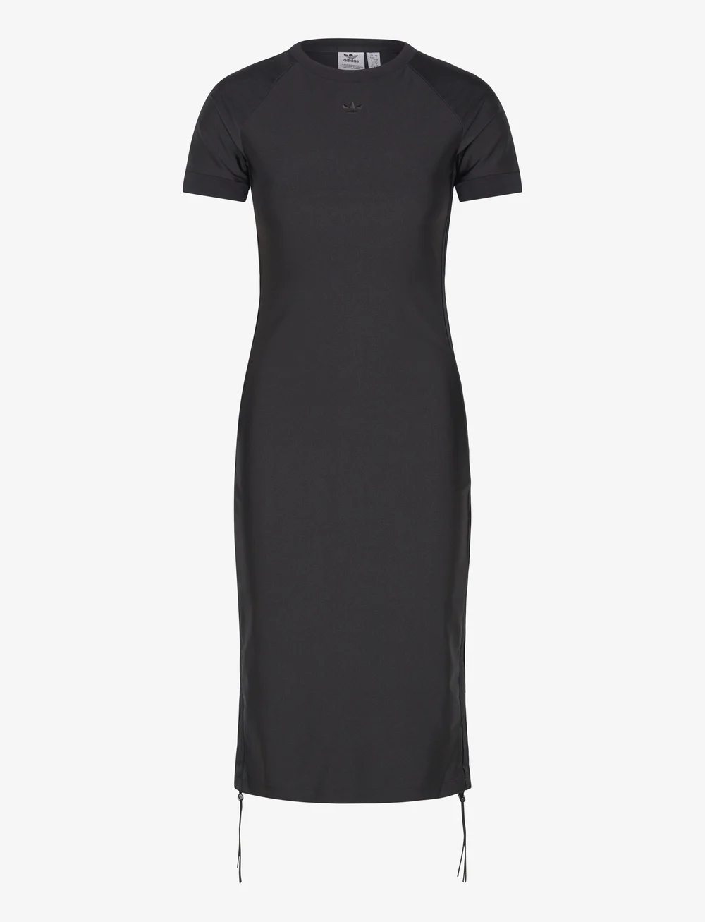 adidas Originals Ruched 3 Stripe Cali Tee Dress Dresses Boozt