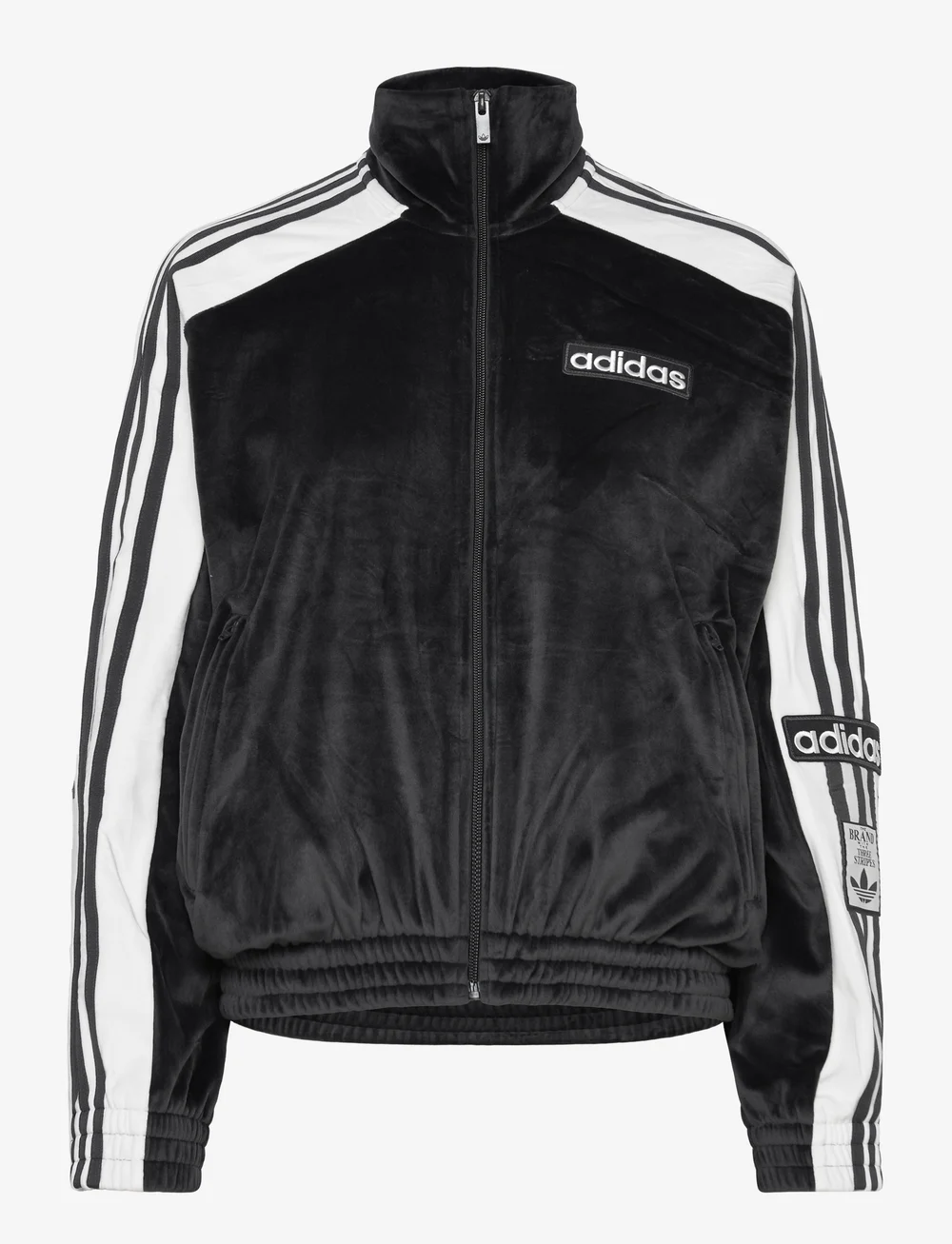 Adidas originals velour track top deals