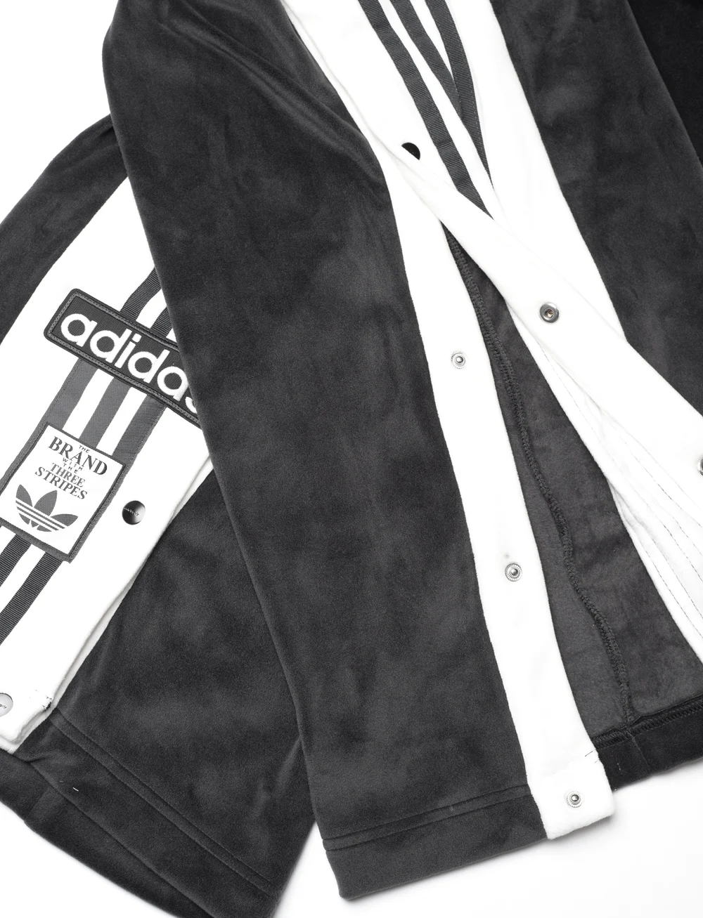 Black adidas velvet tracksuit shop