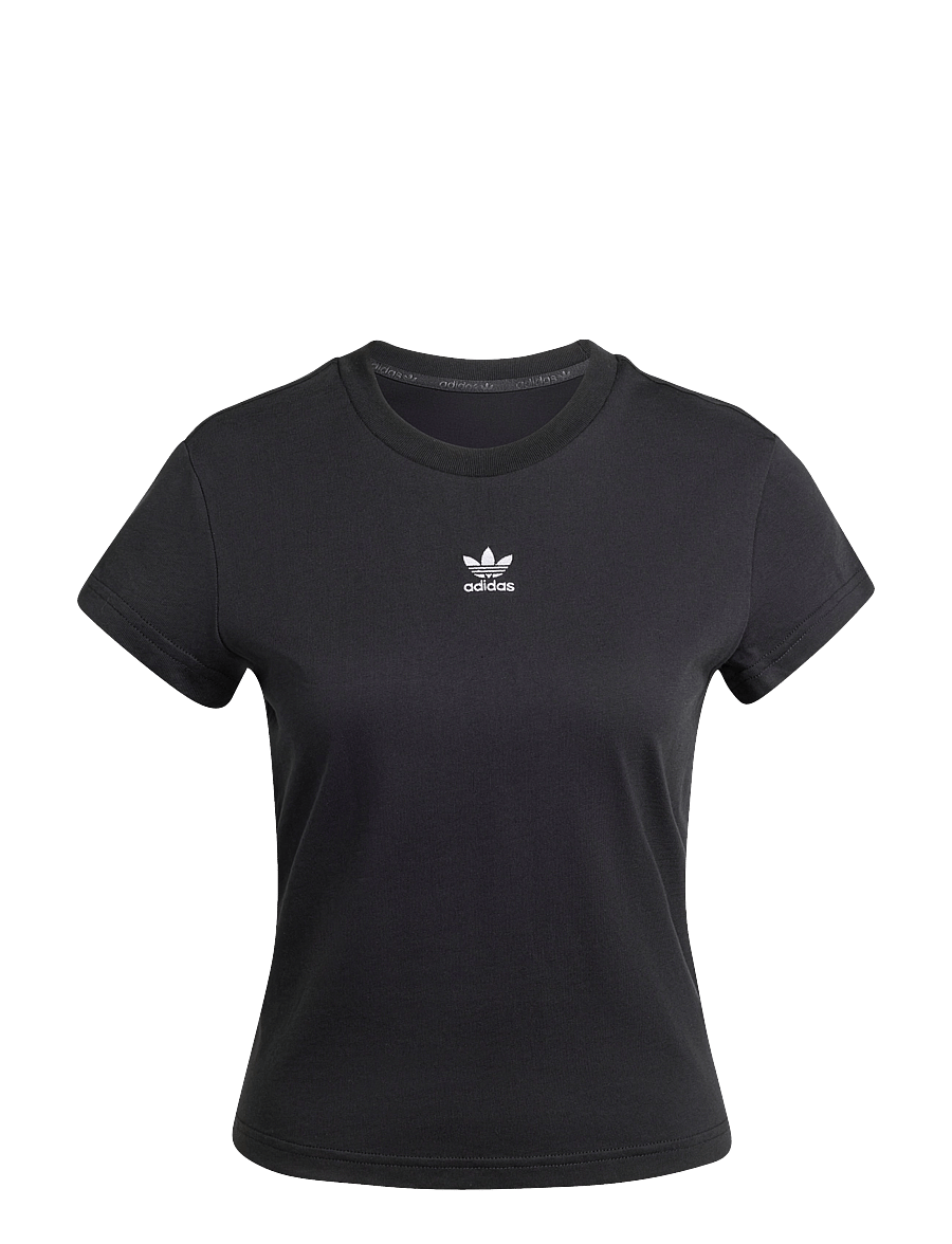 adidas Originals - ESS SLIM TEE - t-shirts - black - 1