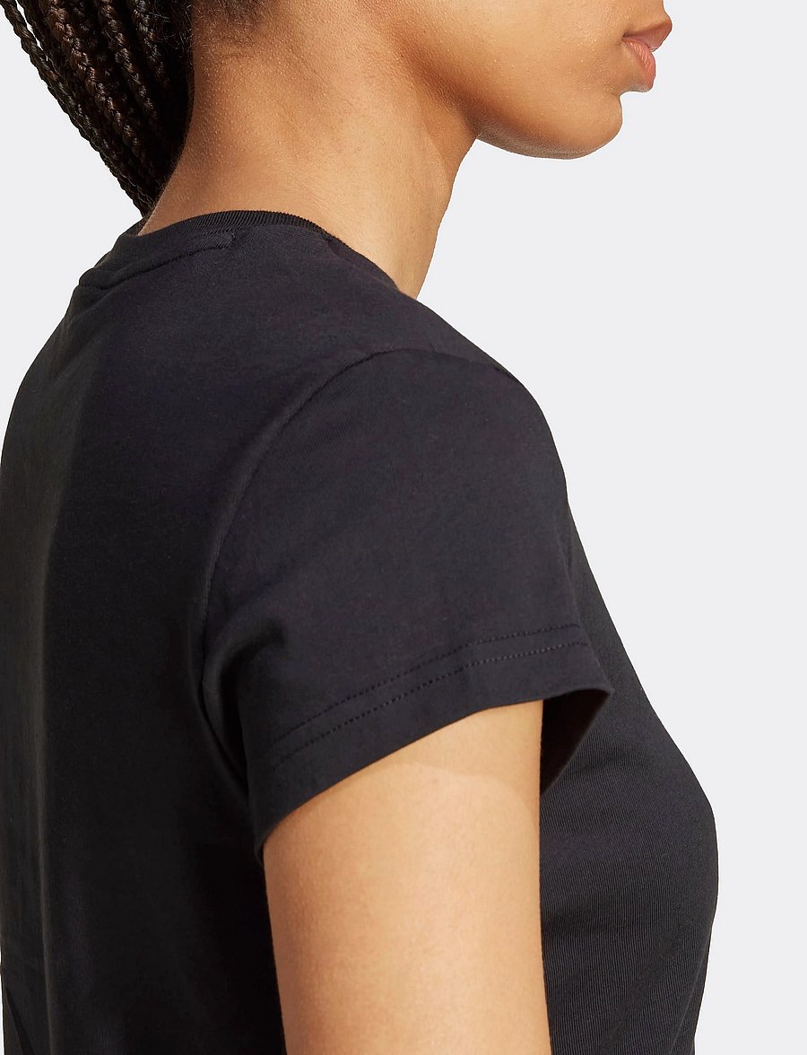 adidas Originals - ESS SLIM TEE - t-shirts - black - 4