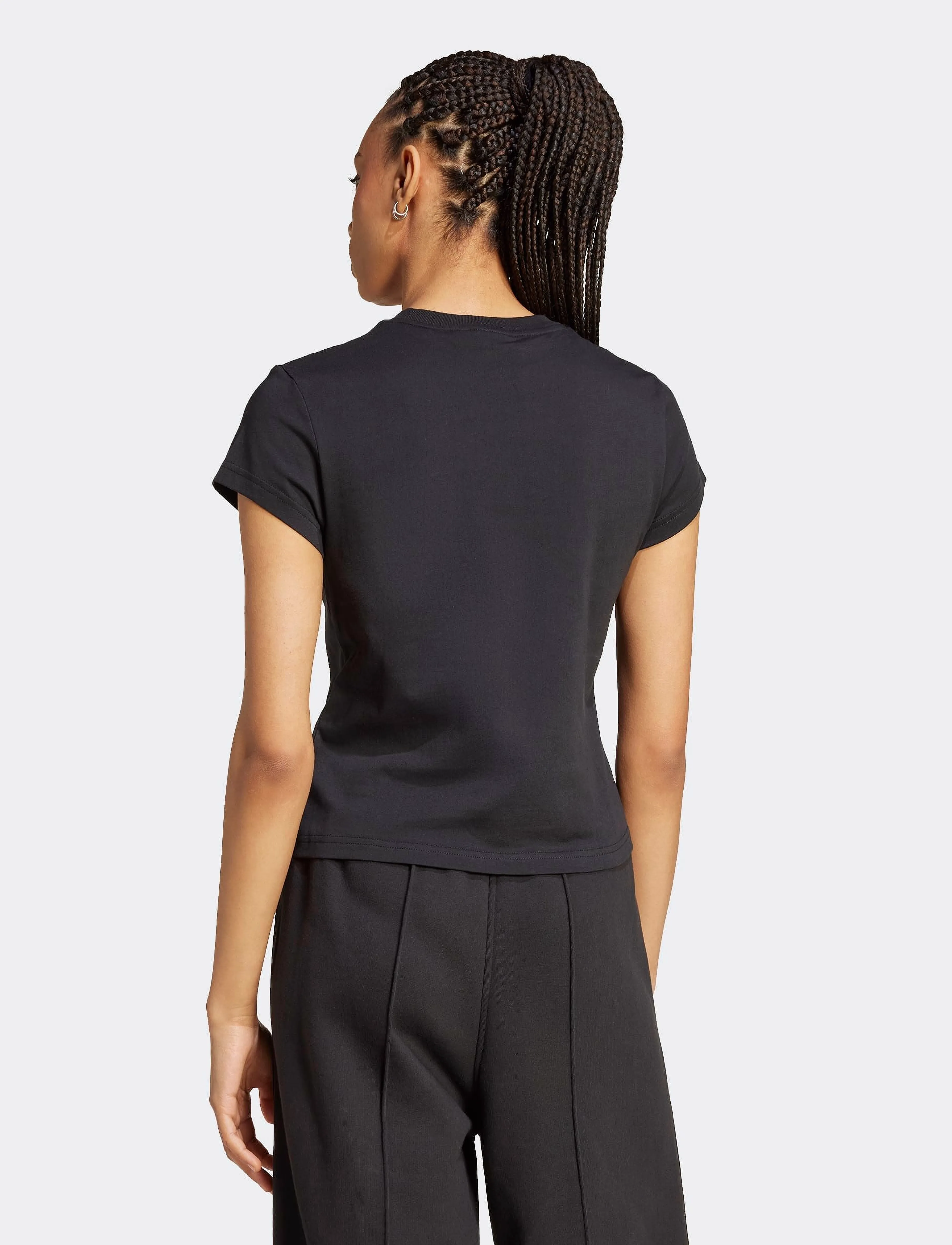 adidas Originals - ESS SLIM TEE - t-shirts - black - 5