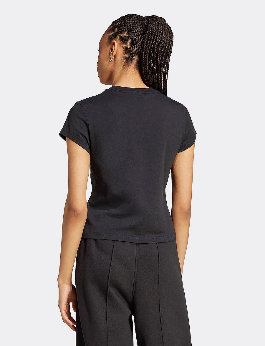 adidas Originals - ESS SLIM TEE - t-shirts - black - 5