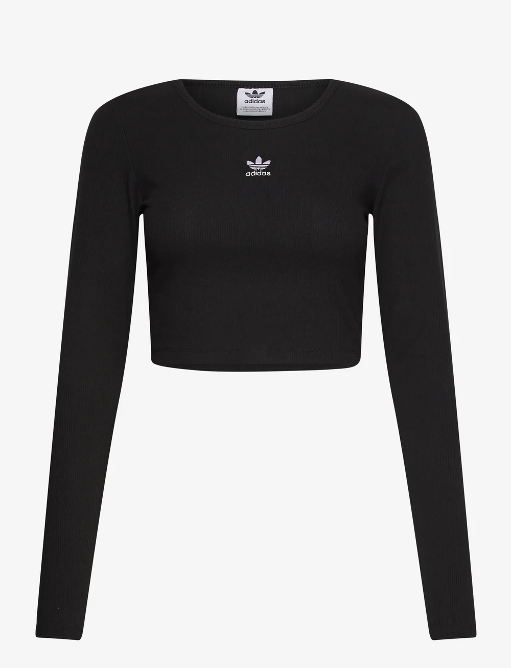 adidas★cropped long sleeve top in black adiiw5725_cblack.webp?has_grey