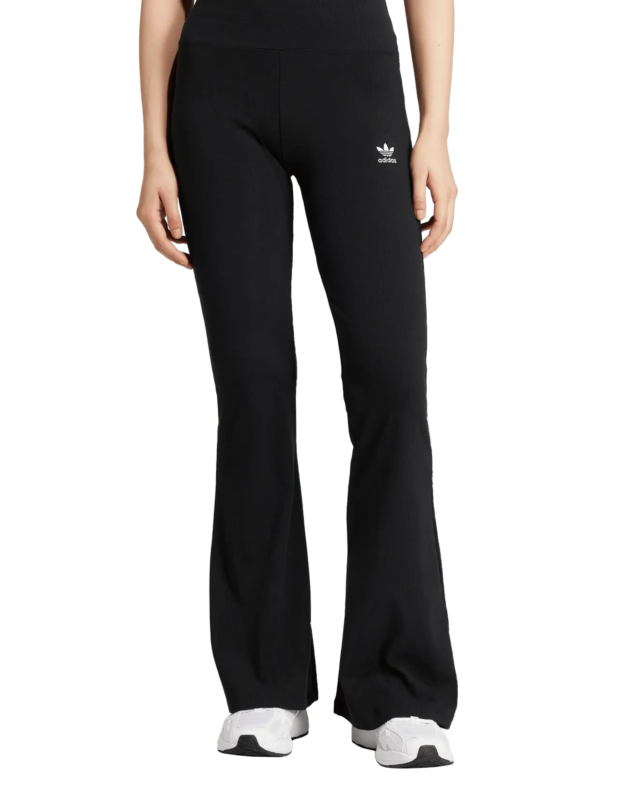 adidas Originals ESS FL LEGGINGS - adidas Originals - BLACK / black