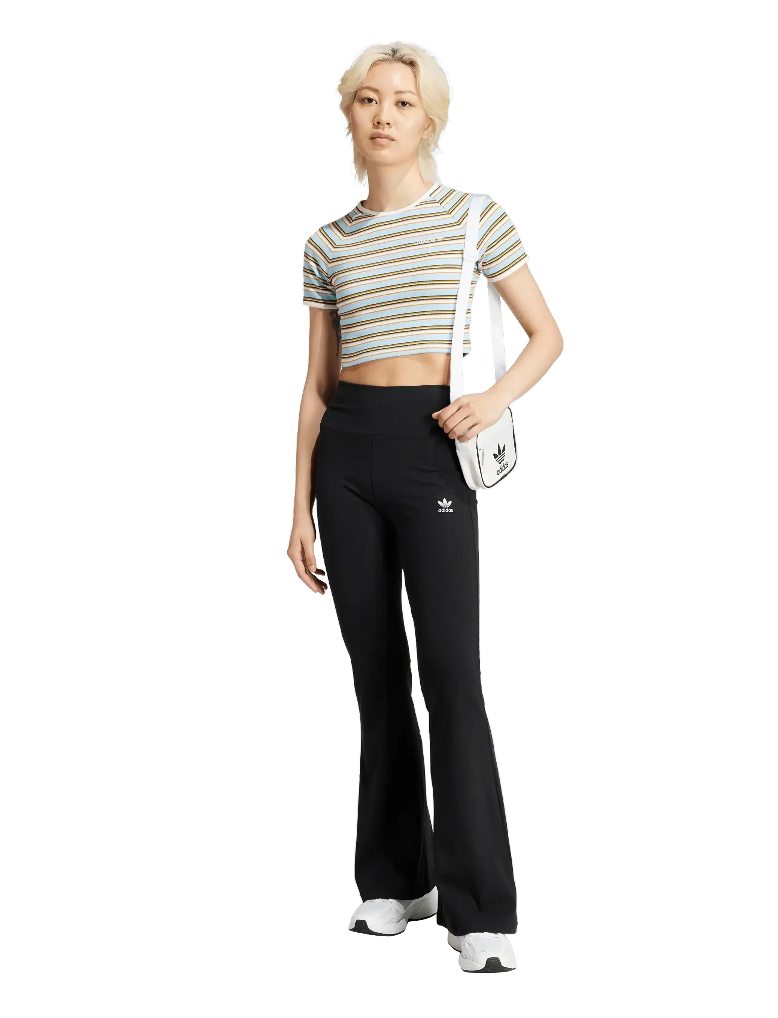 adidas Originals - ESS FL LEGGINGS - treniņu legingi - black - 3