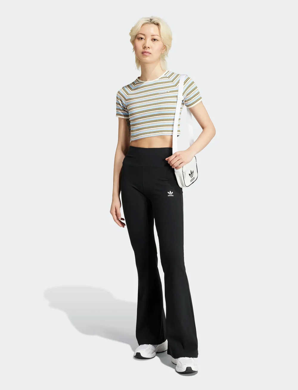 adidas Originals - ESS FL LEGGINGS - tights - black - 5