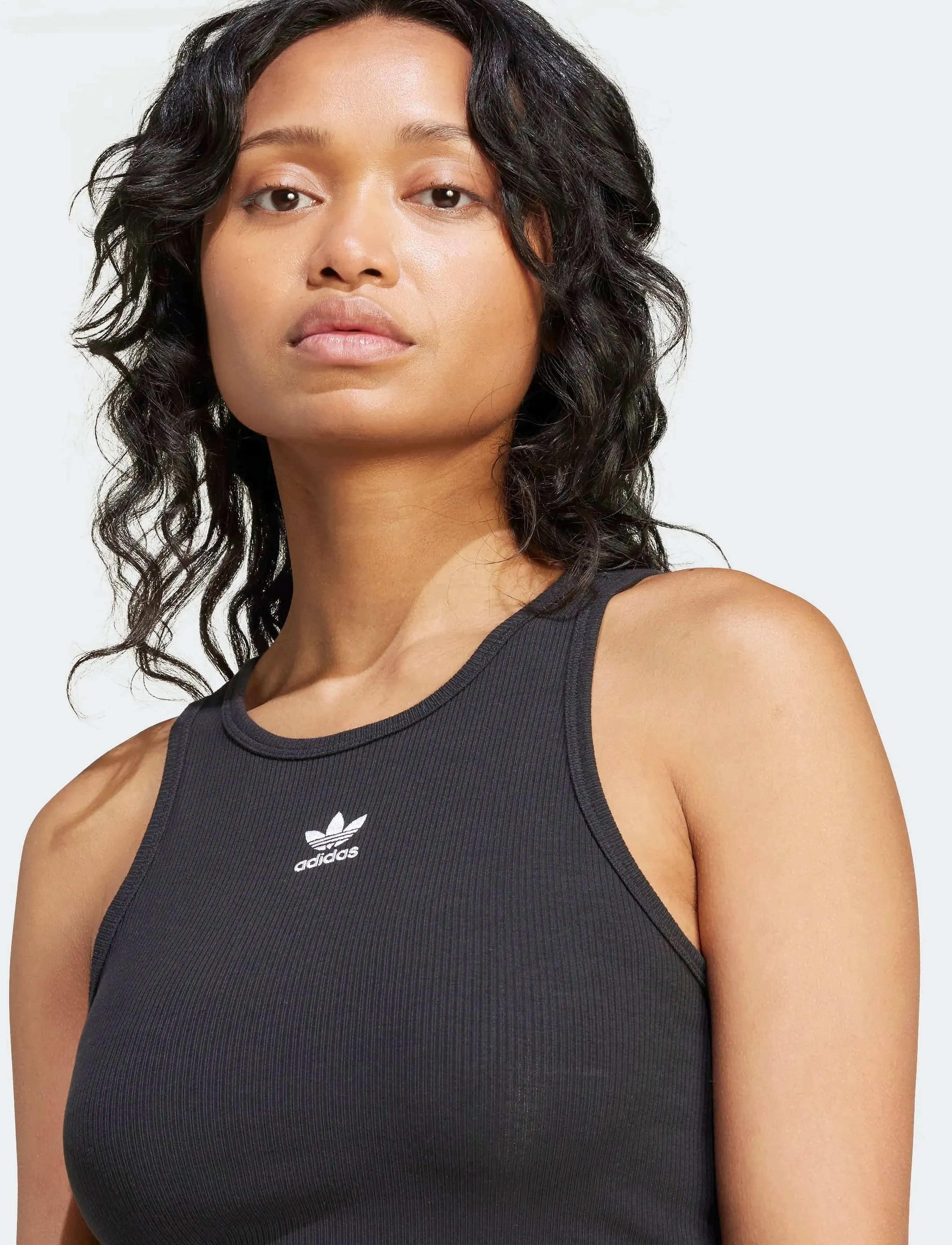 adidas Originals - ESS RIB TANK - topi un t-krekli - black - 3