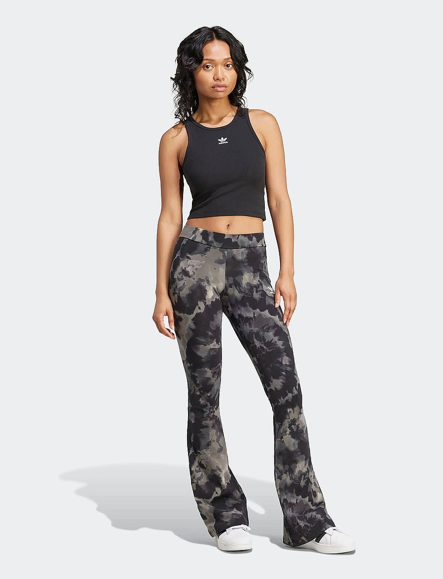 adidas Originals - ESS RIB TANK - crop-tops - black - 4