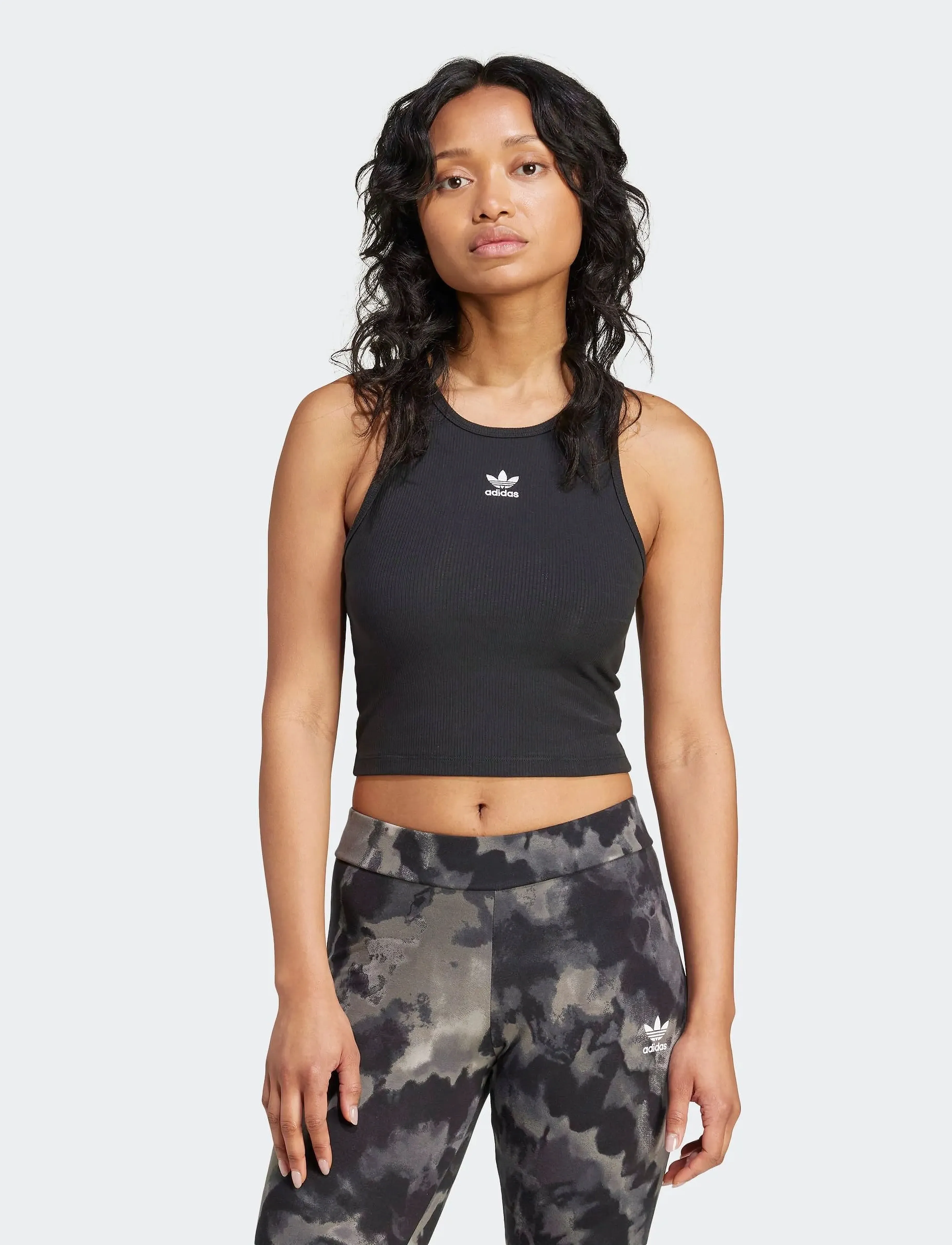 adidas Originals Ess Rib Tank (ADIJC9009) - Crop tops | Boozt.com