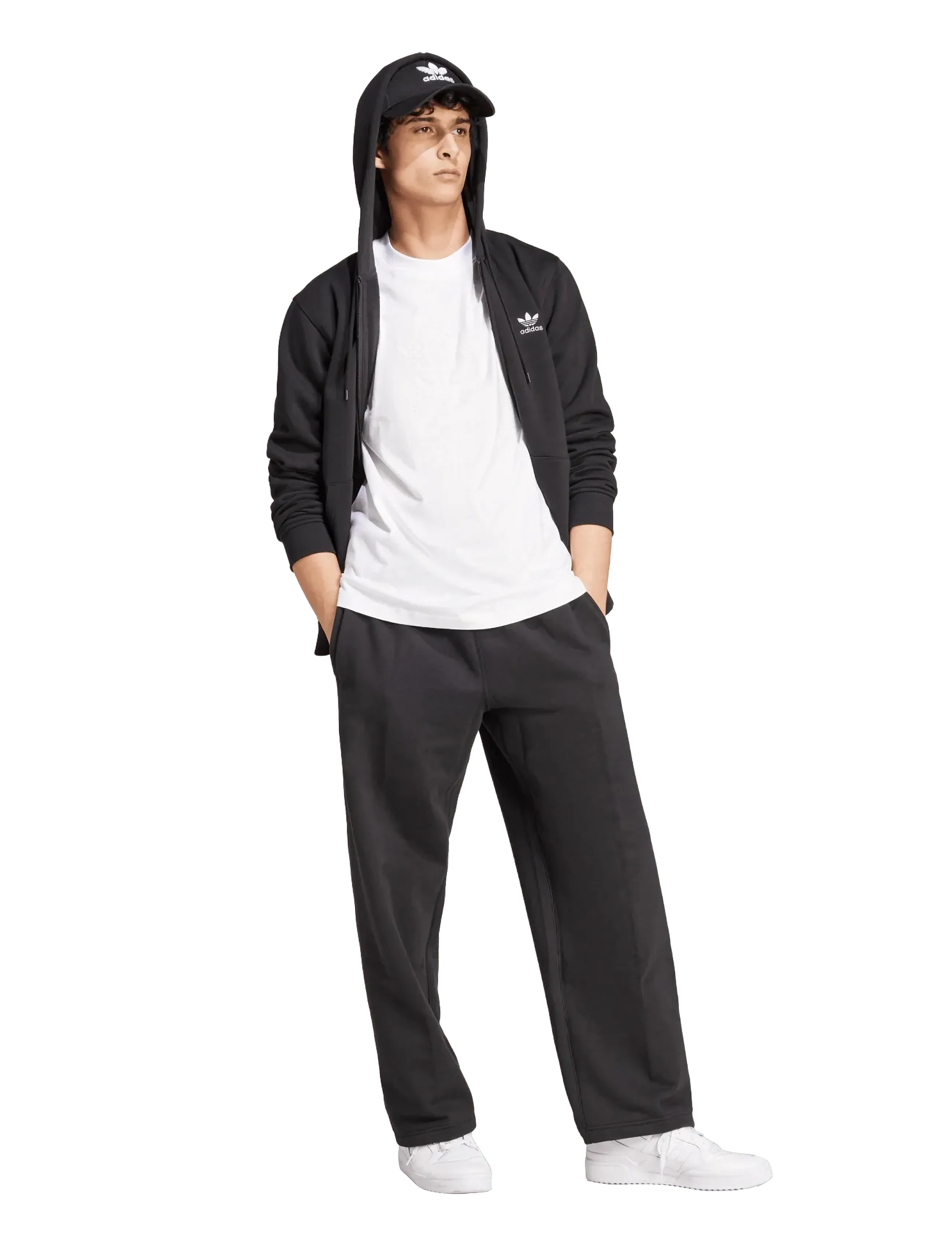 adidas Originals - ESS FZ HD - overdele - black - 2