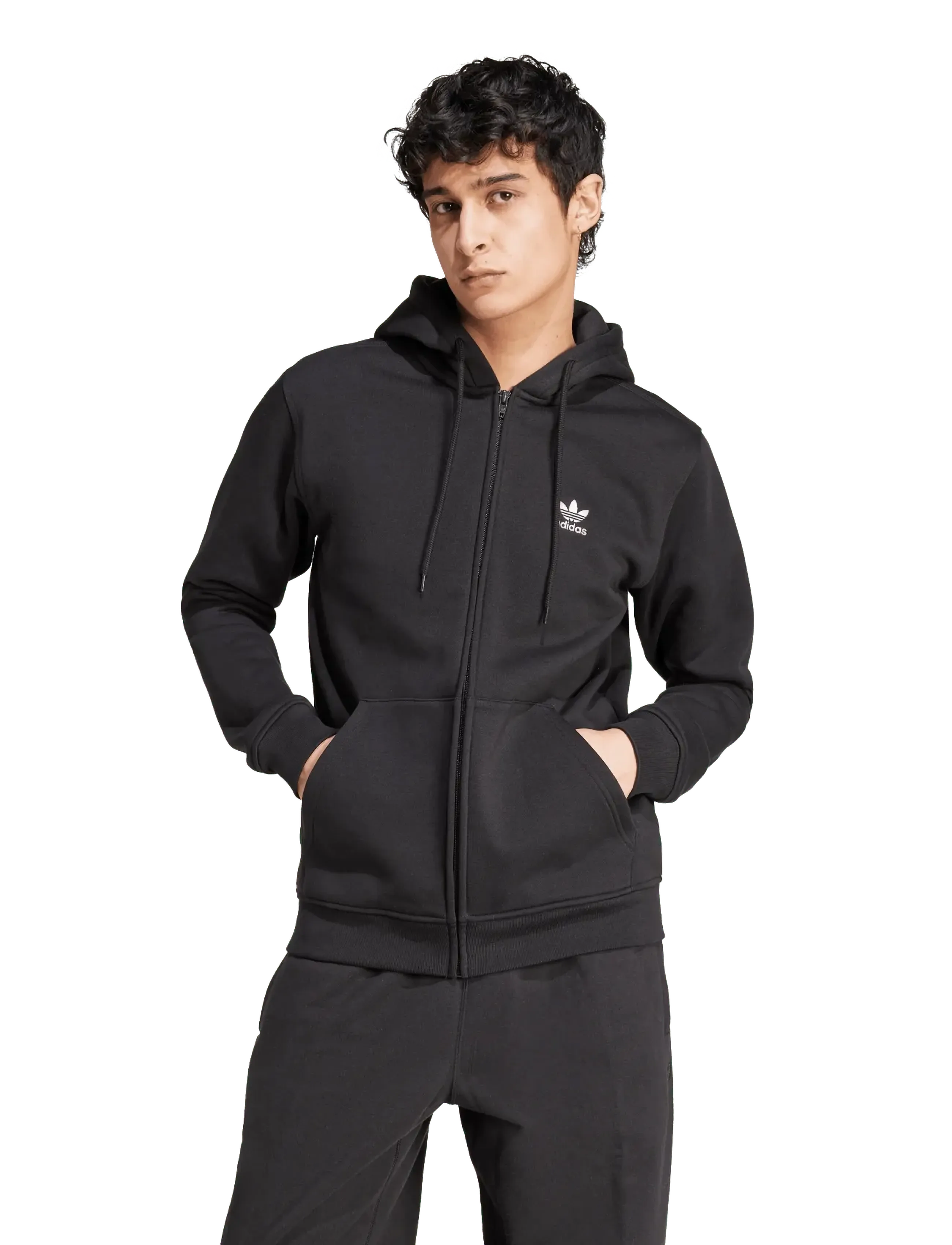 adidas Originals - ESS FZ HD - overdele - black - 3