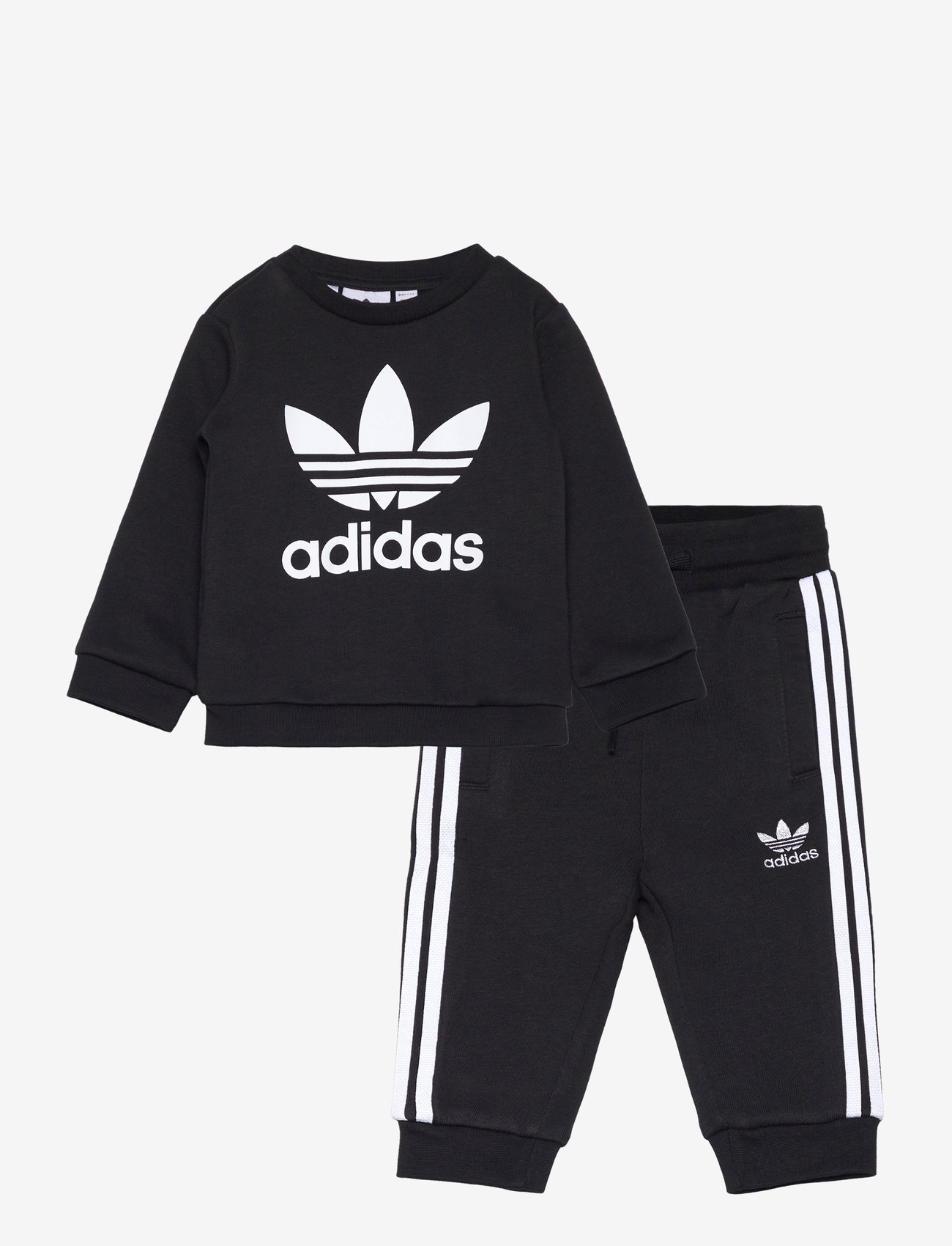 adidas Originals - CREW SET - joggingsæt & matchende sæt - black - 0