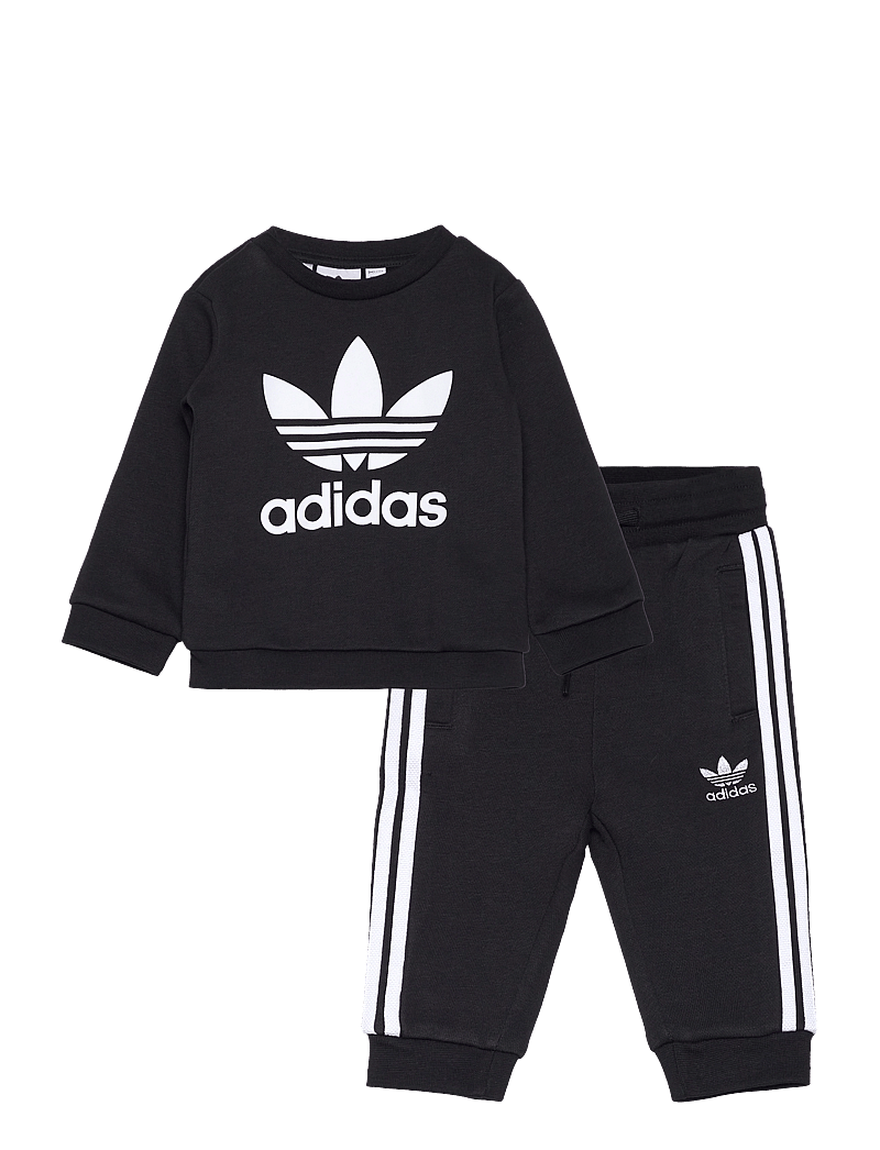 adidas Originals - CREW SET - treniņtērpi un divdaļīgi komplekti - black - 0