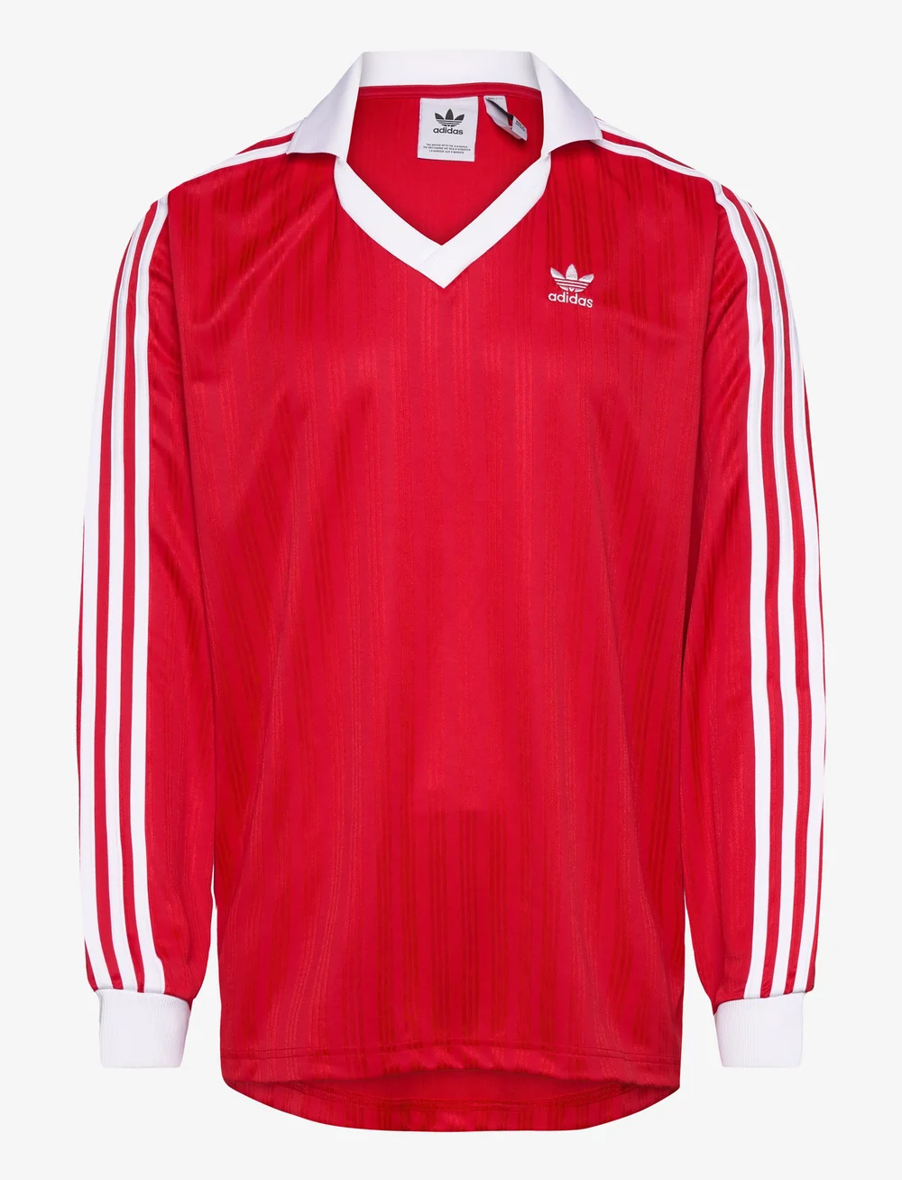 adidas Originals Adidas Adicolor Pique Football Ls Langarmshirts Boozt
