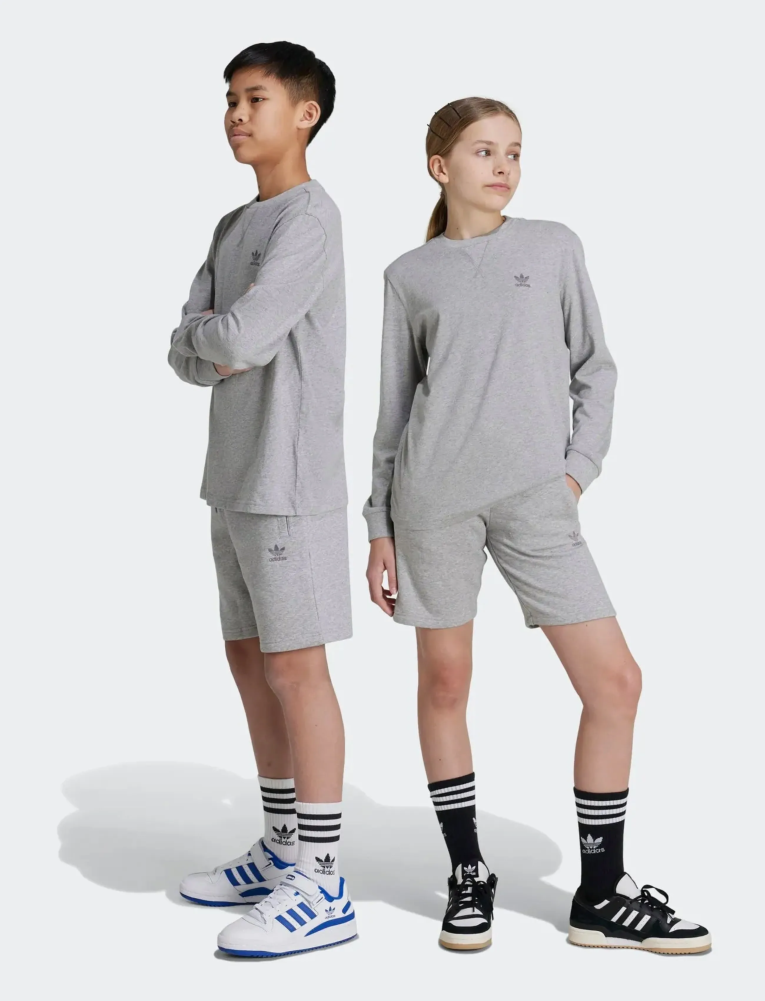 adidas Originals - SHORTS - sweatshorts - mgreyh - 3