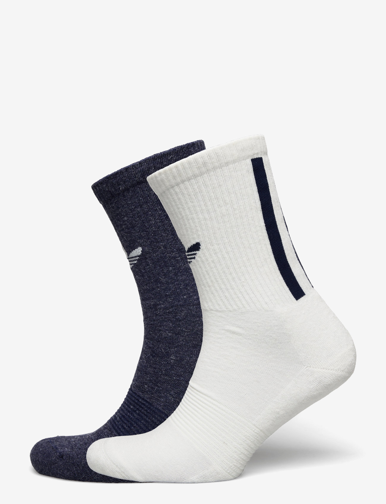 adidas Originals - TREFOIL PREMIUM CREW SOCK 2 PAIR PACK - owhite/nindig - 0