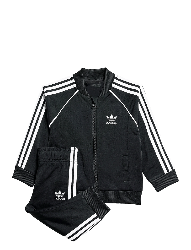 adidas Originals - SST TRACKSUIT - treniņtērpi un divdaļīgi komplekti - black - 0