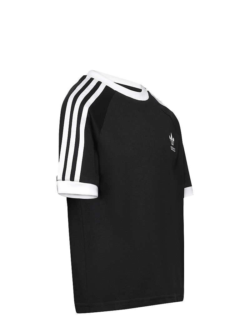 adidas Originals - 3 STRIPE TEE - t-krekli ar īsām piedurknēm - black/white - 3