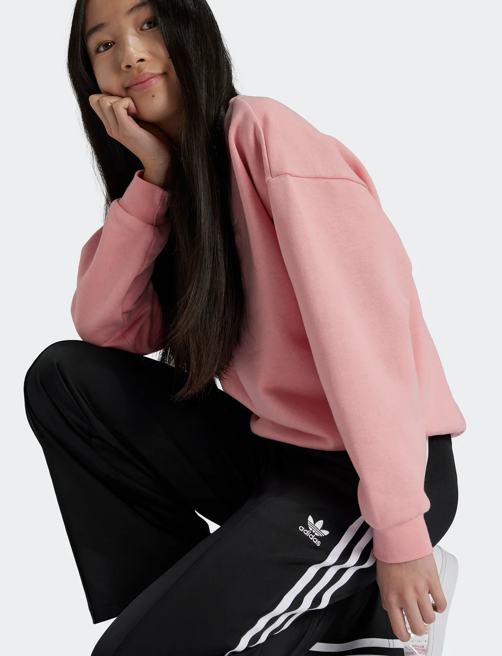 adidas Originals - WIDE PANTS - jogginghosen - black - 4