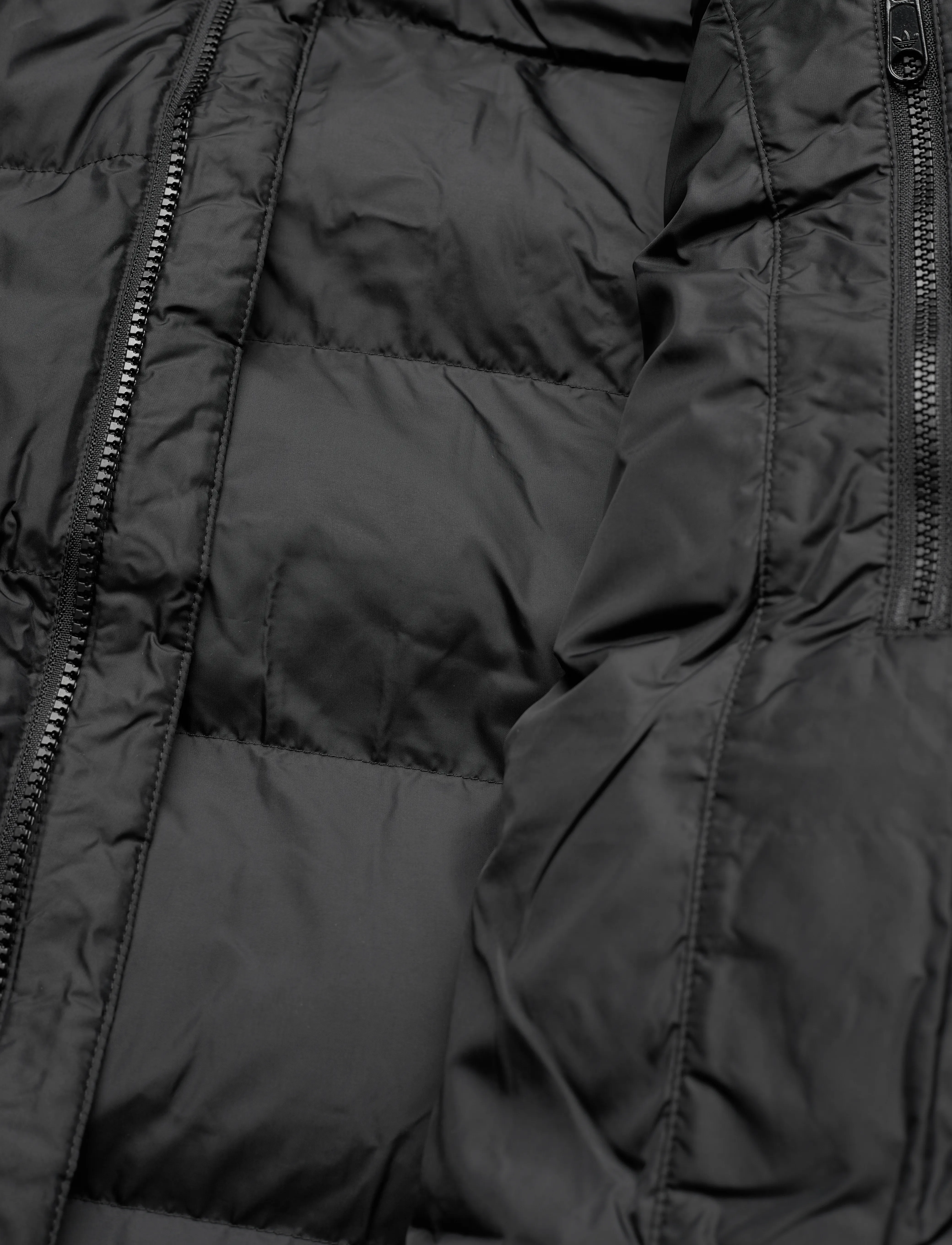 adidas Originals - adidas Originals tonal hooded puffer - black - 4