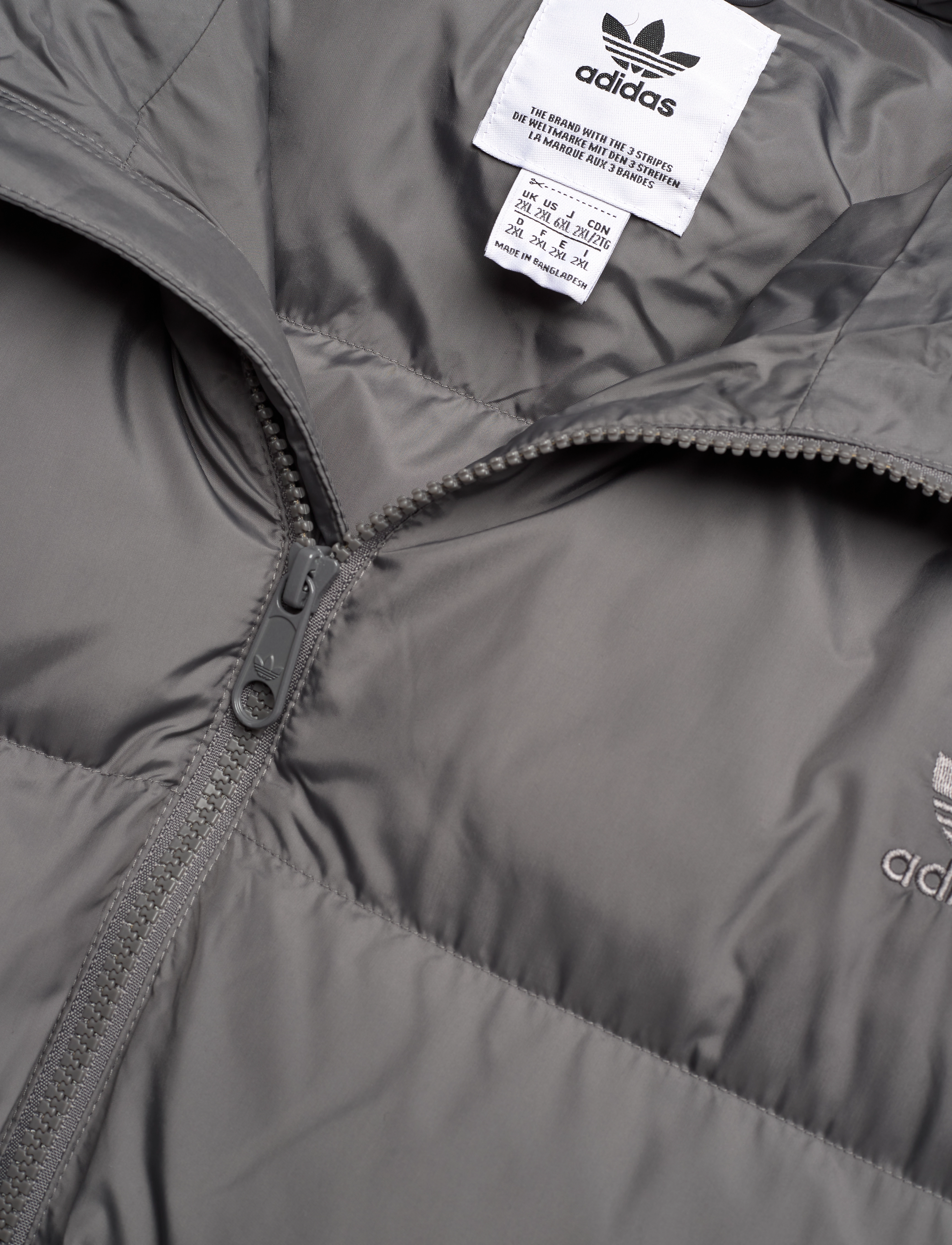 adidas Originals - adidas Originals tonal hooded puffer - grefou - 2