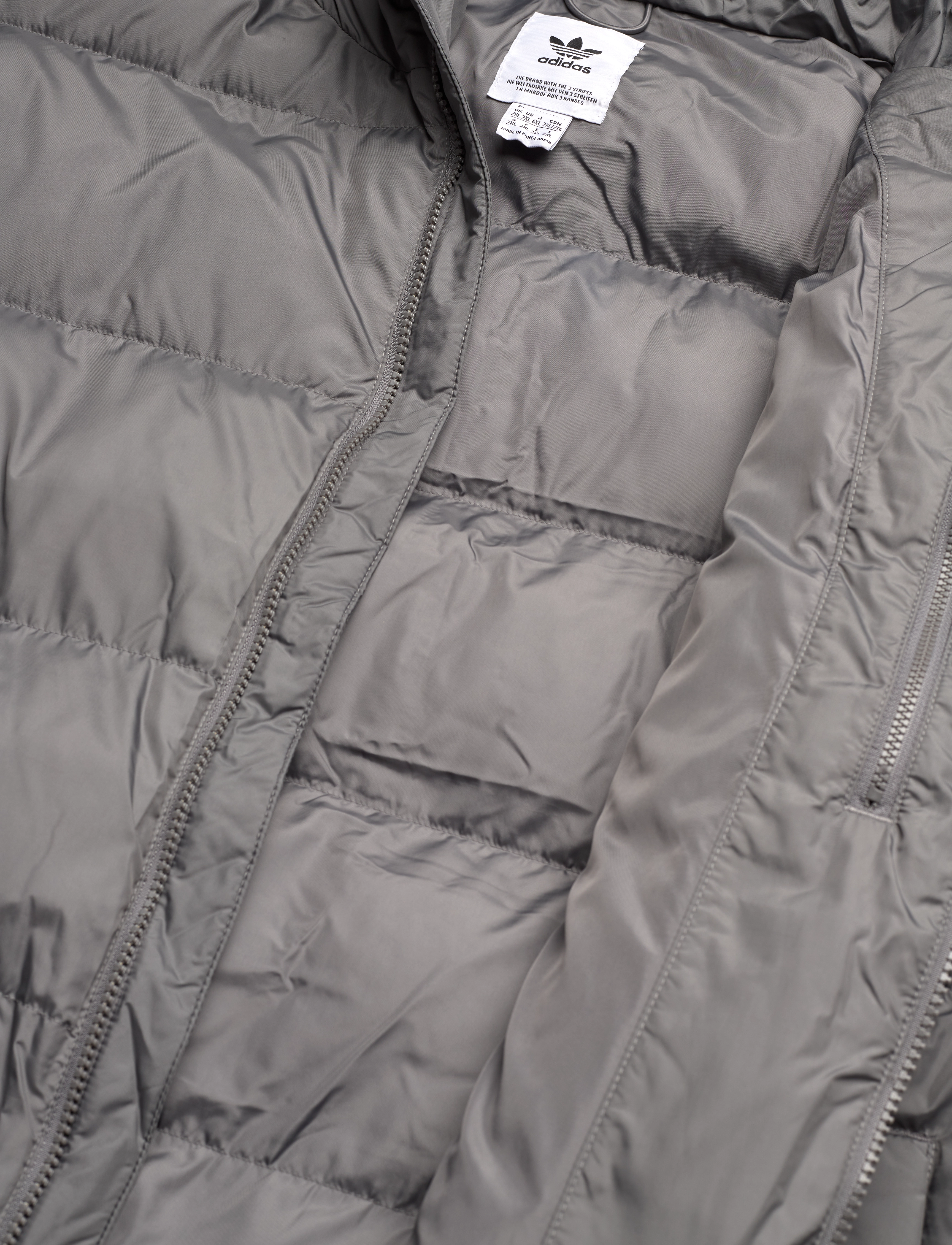 adidas Originals - adidas Originals tonal hooded puffer - grefou - 4
