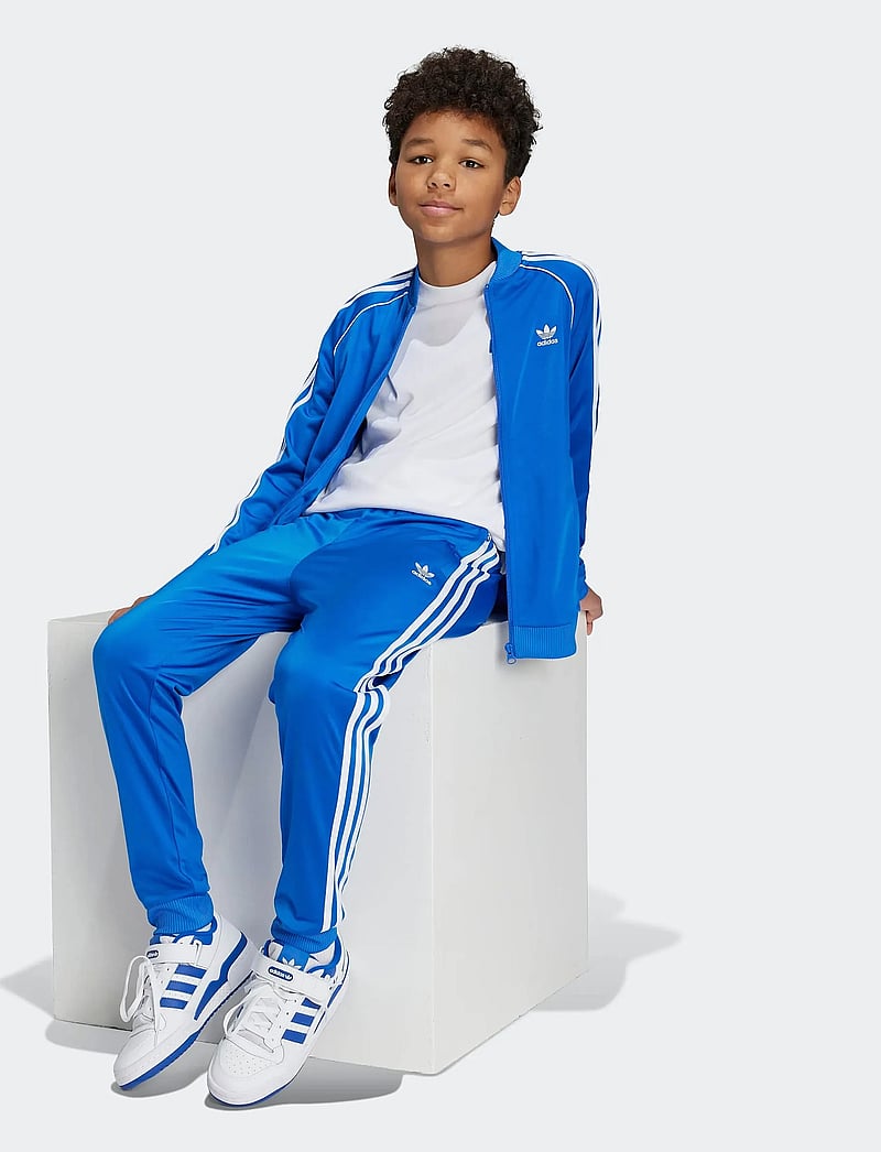 adidas Originals - SST TRACK PANTS - dressipüksid - blue - 0