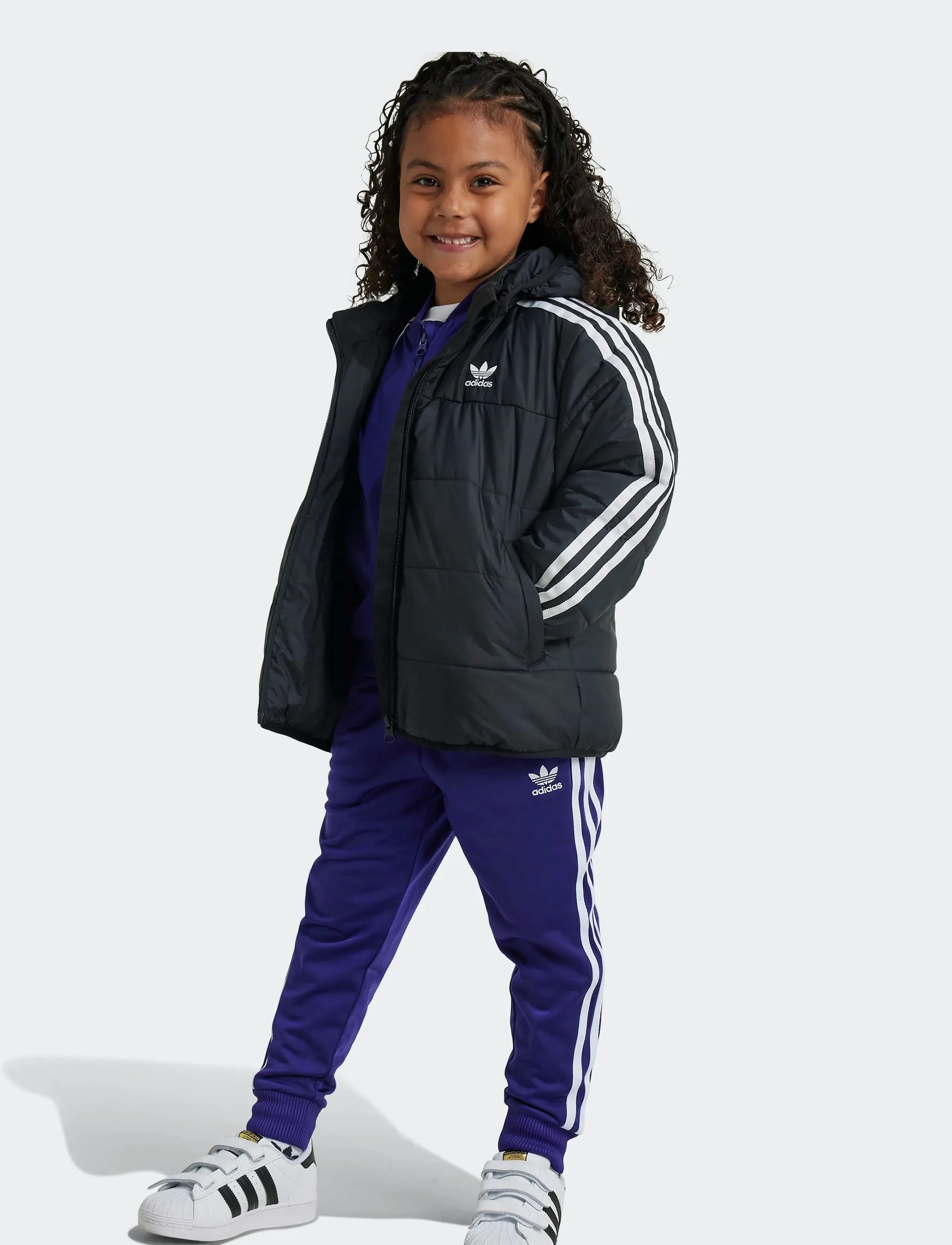 adidas Originals Padded Jacket, 116, Jackets & Coats, Schwarz - Puffer Padded, Kinder
