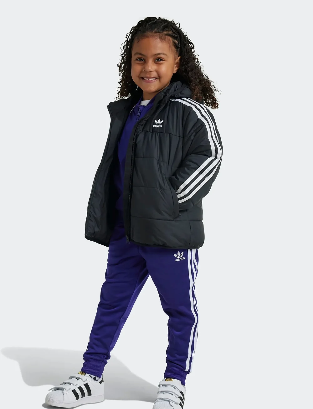 adidas Originals - PADDED JACKET - isolierte jacken - black - 0