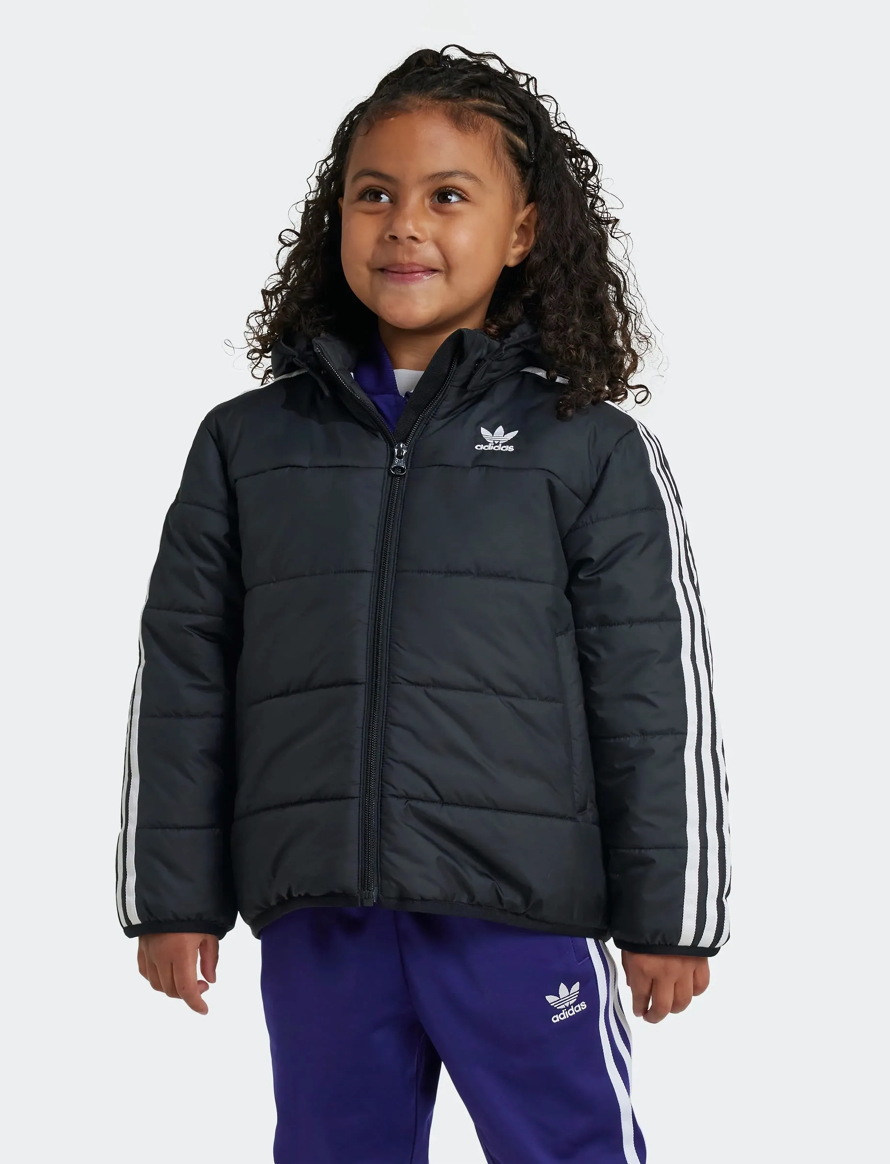adidas Originals - PADDED JACKET - jakas ar siltu oderi - black - 5
