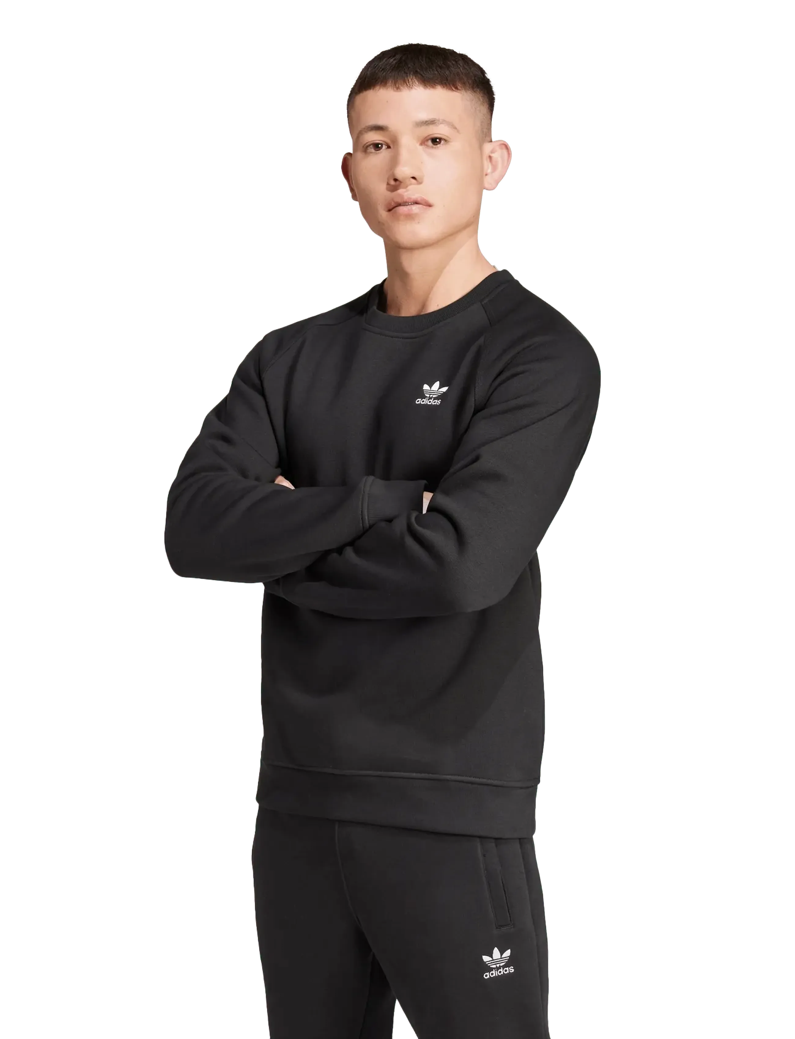 adidas Originals - ESS CREW - oberteile - black - 3