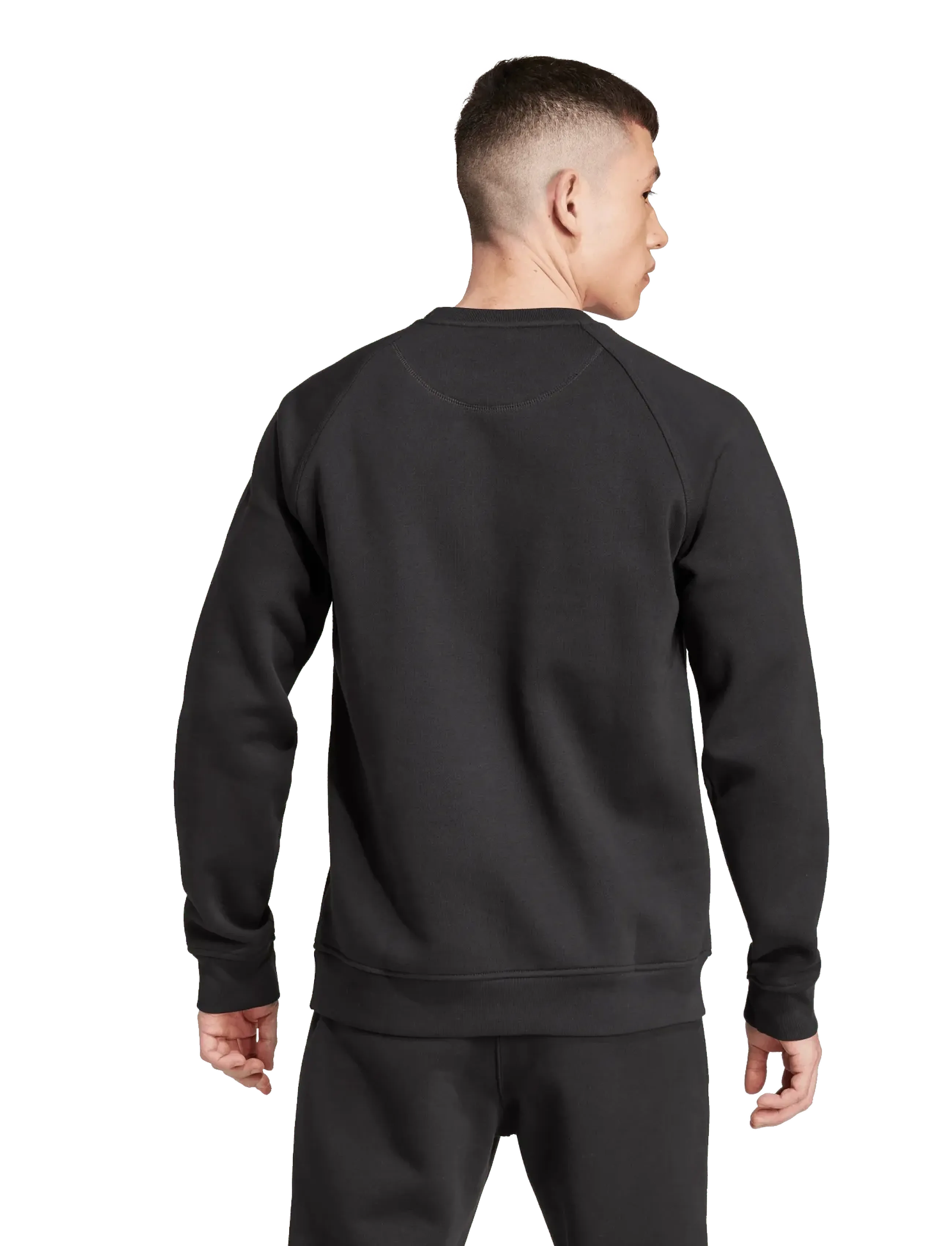 adidas Originals ESS CREW - Tøj - BLACK / black