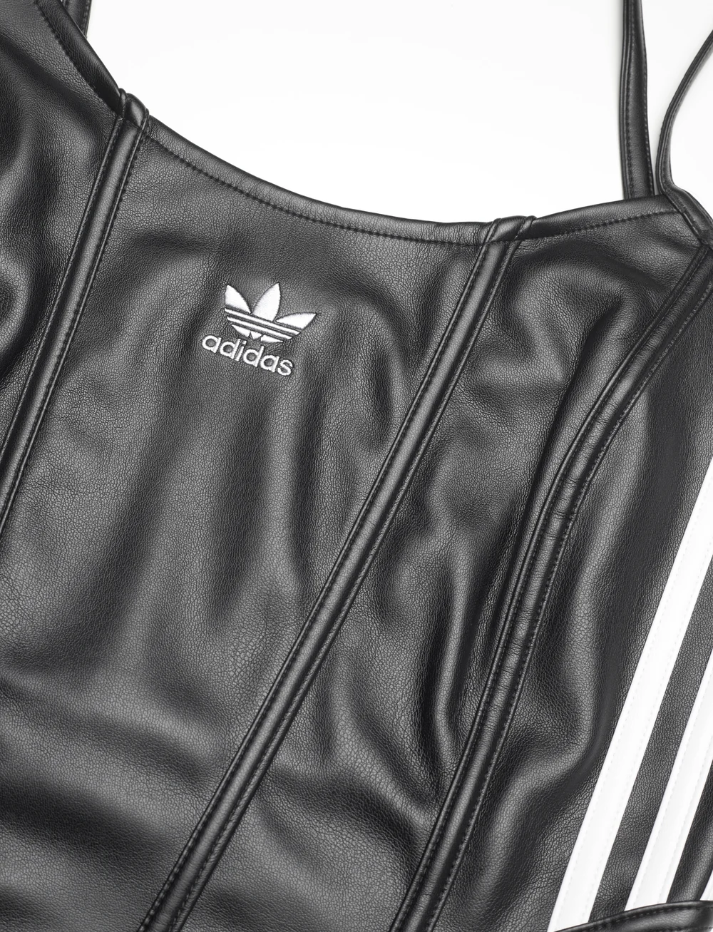 adidas Originals Firebird Pleather Corset (ADIIY7317) - Crop adidas Originals Firebird Pleather Corset (ADIIY7317) - Crop