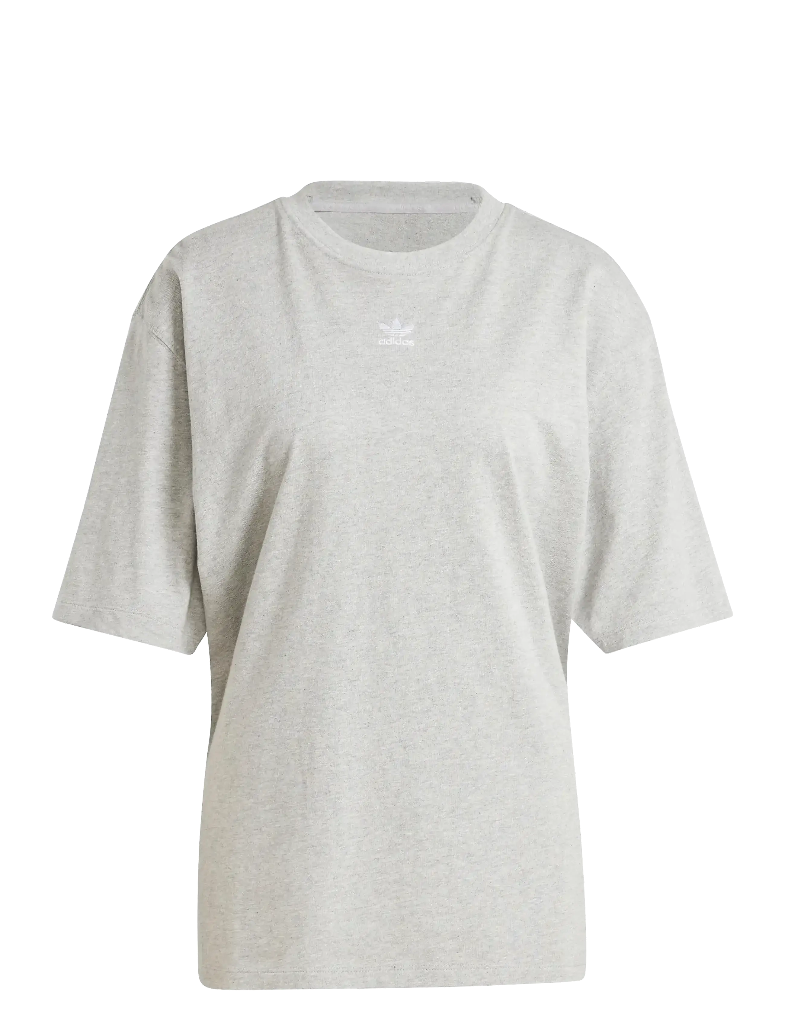 adidas Originals ESS BOYFR TEE - T-särgid - MGREYH / grey