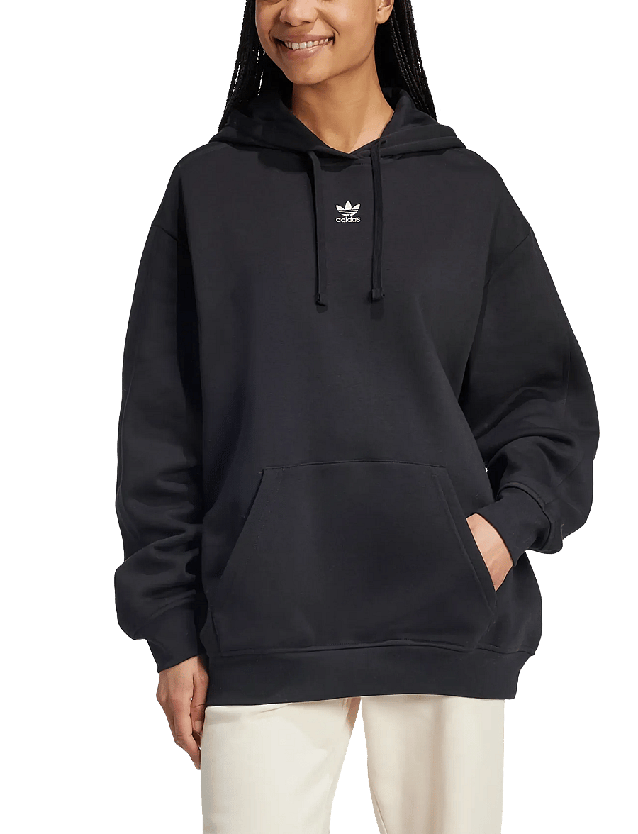 adidas Originals - ESS OS HOODIE - sweats et sweats à capuche - black - 3