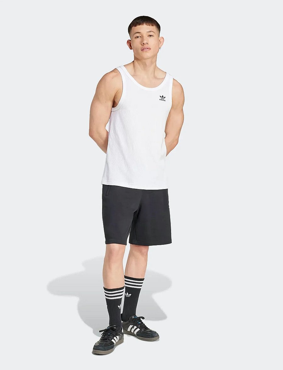 adidas Originals - ESS TANK - toppe & t-shirts - white - 0