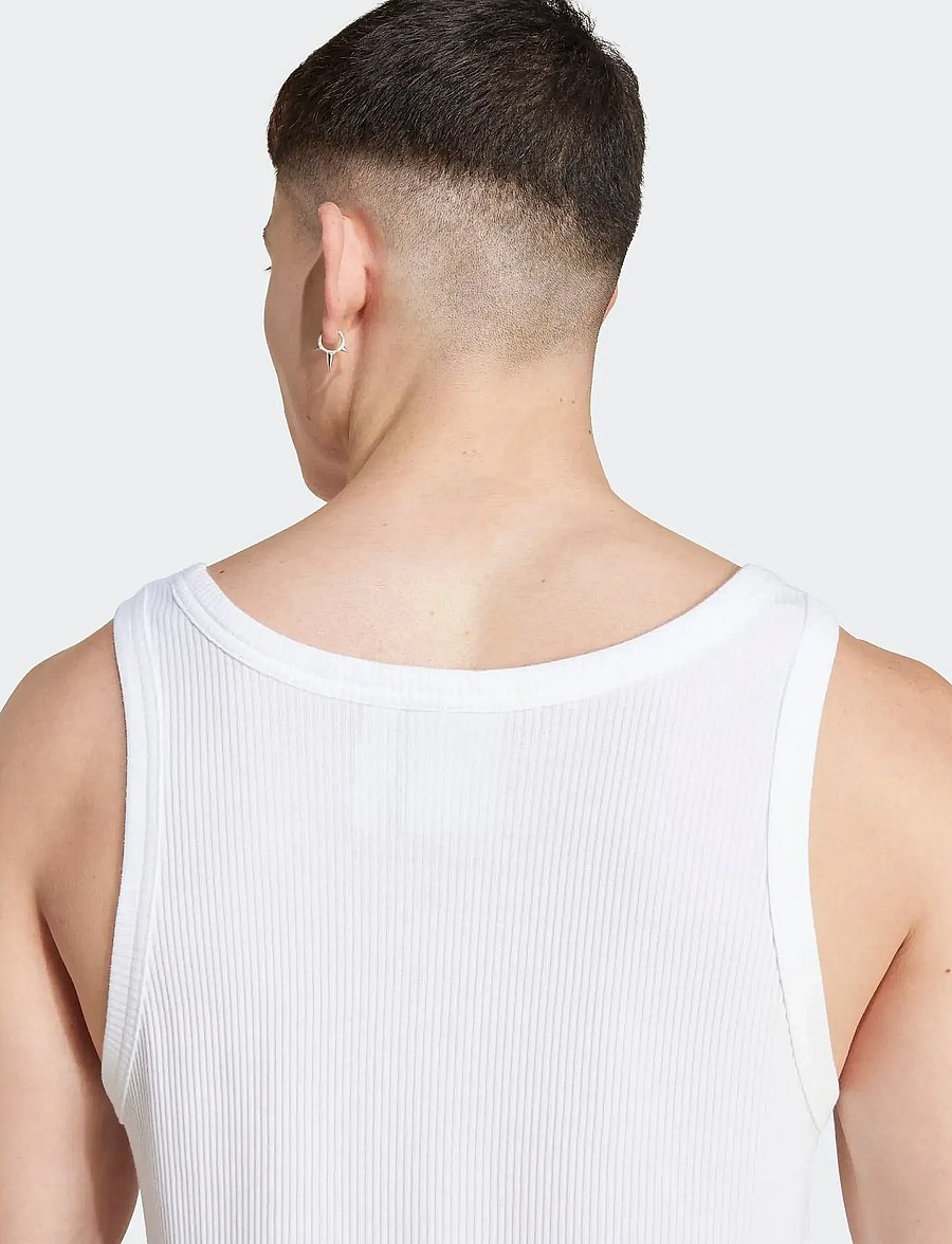 adidas Originals - ESS TANK - toppe & t-shirts - white - 2