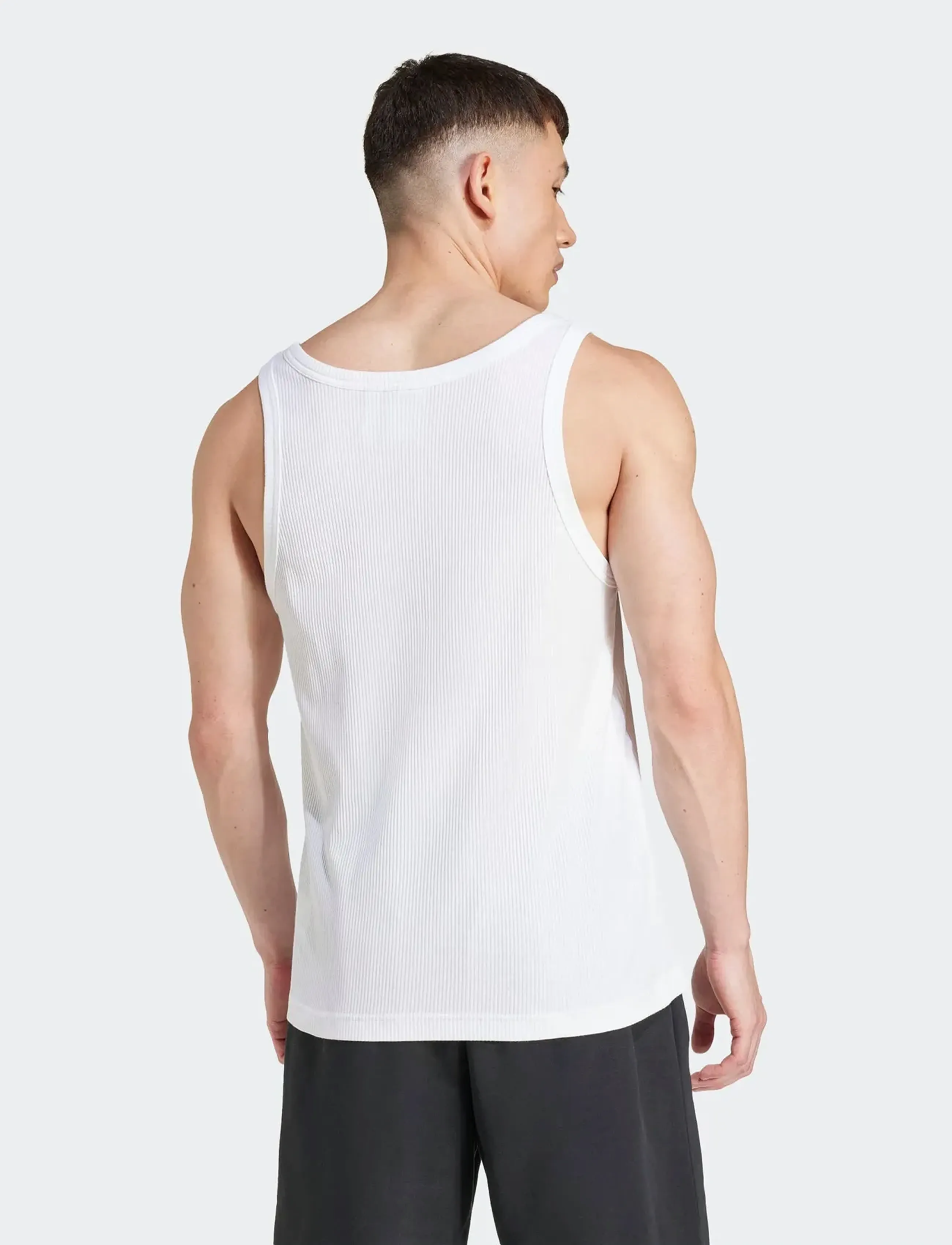 adidas Originals - ESS TANK - treenitopit - white - 4