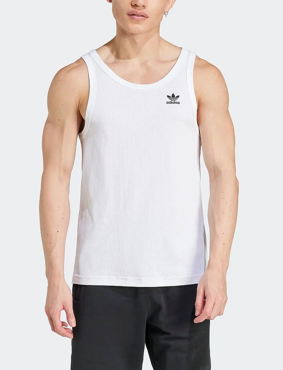 adidas Originals - ESS TANK - toppe & t-shirts - white - 5