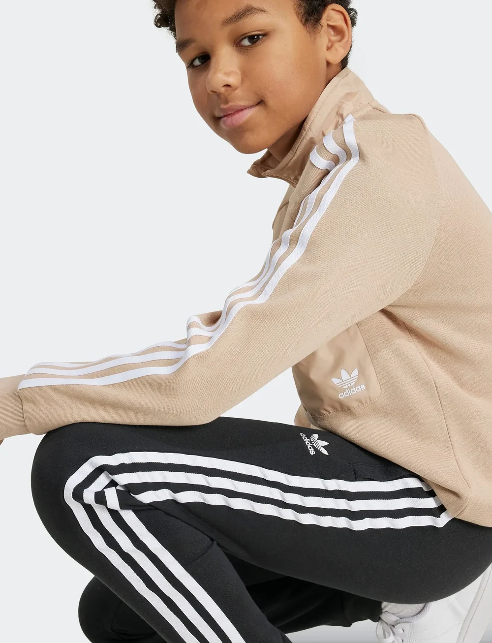 adidas Originals - TREFOIL PANTS - sweatpants - black - 4