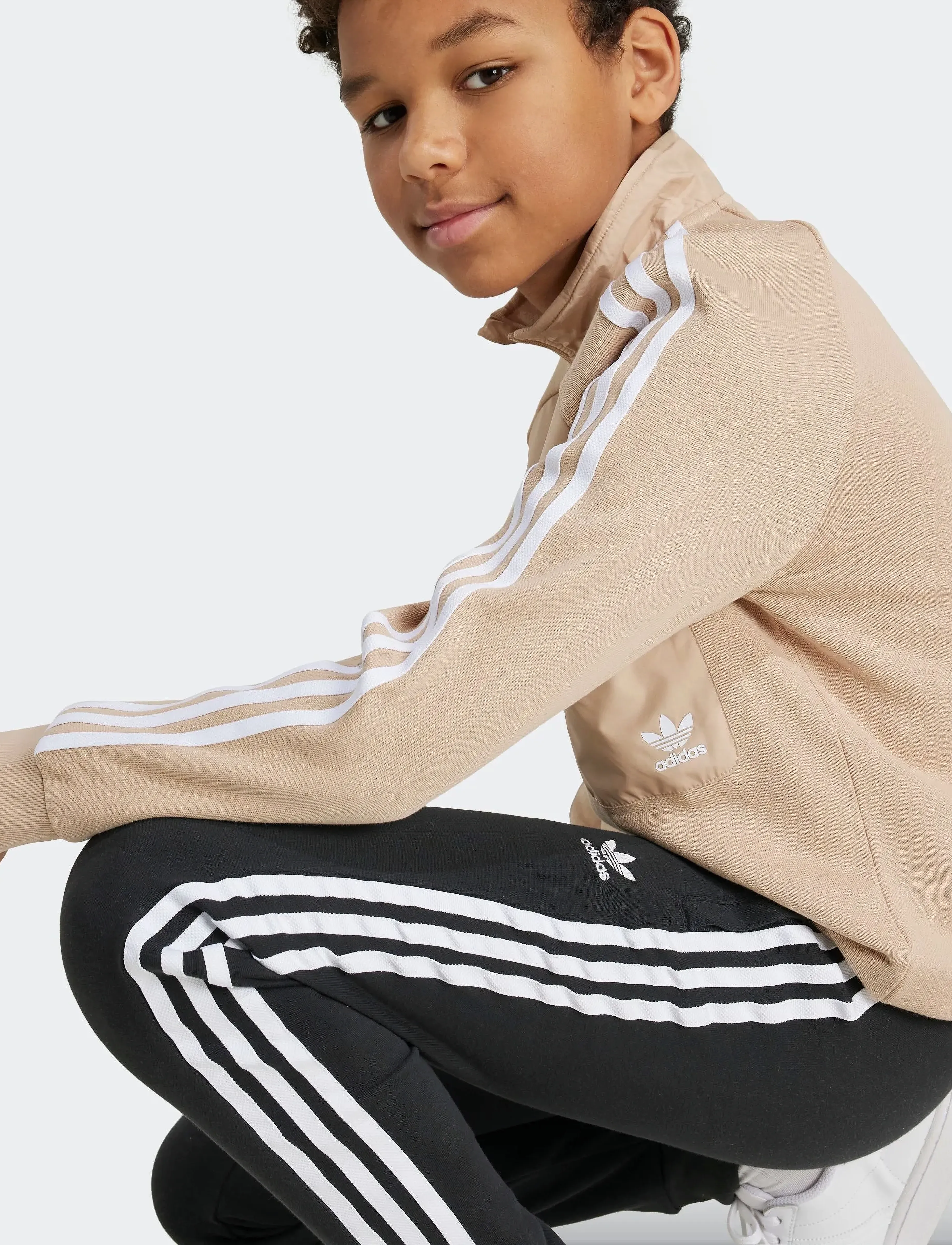 adidas Originals - TREFOIL PANTS - sweatpants - black - 4